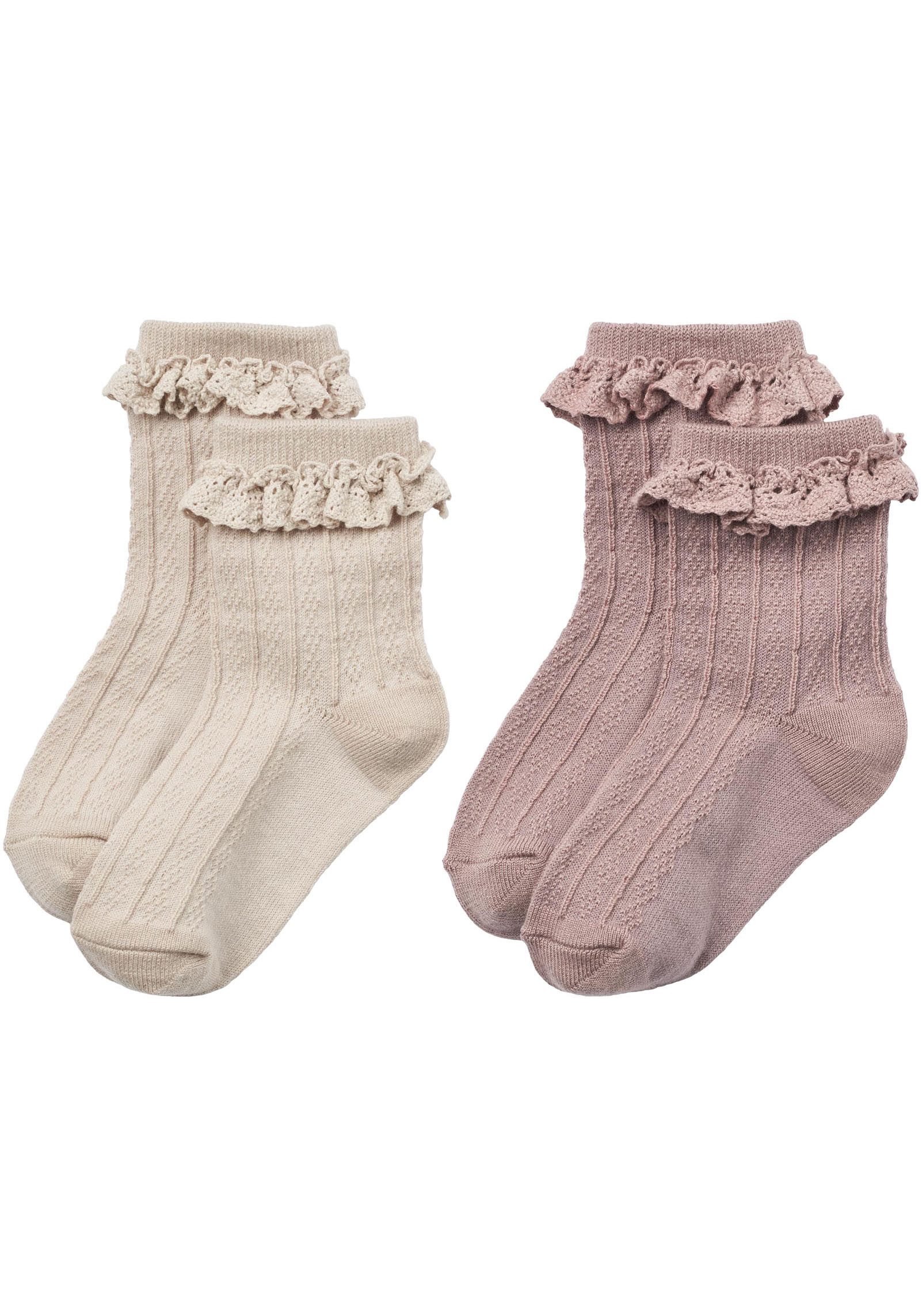 Kurzsocken 2 pk Wool Lace Socks Nora