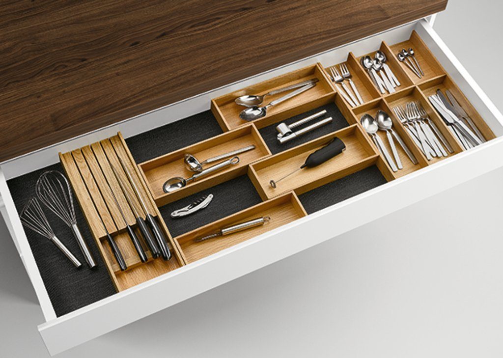 Naber Küchenregal NABER Modify Set 1200, passend für 1200er Schublade, Eiche hell.