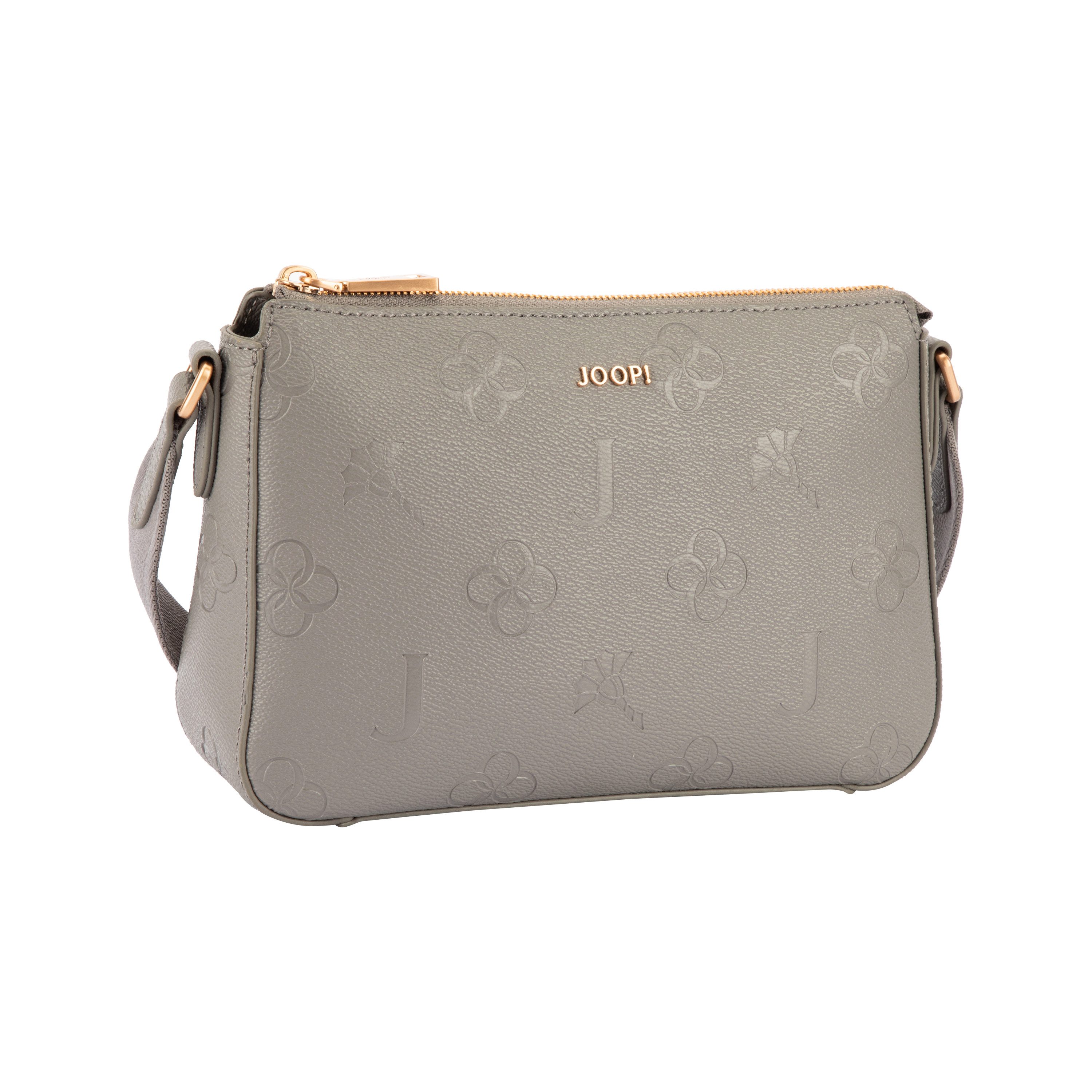 JOOP! Umhängetasche decoro edition jasmina shoulderbag shz (Set, Abnehmbares RV-Täschchen), Damen Schultertasche mit Logo-Emblem