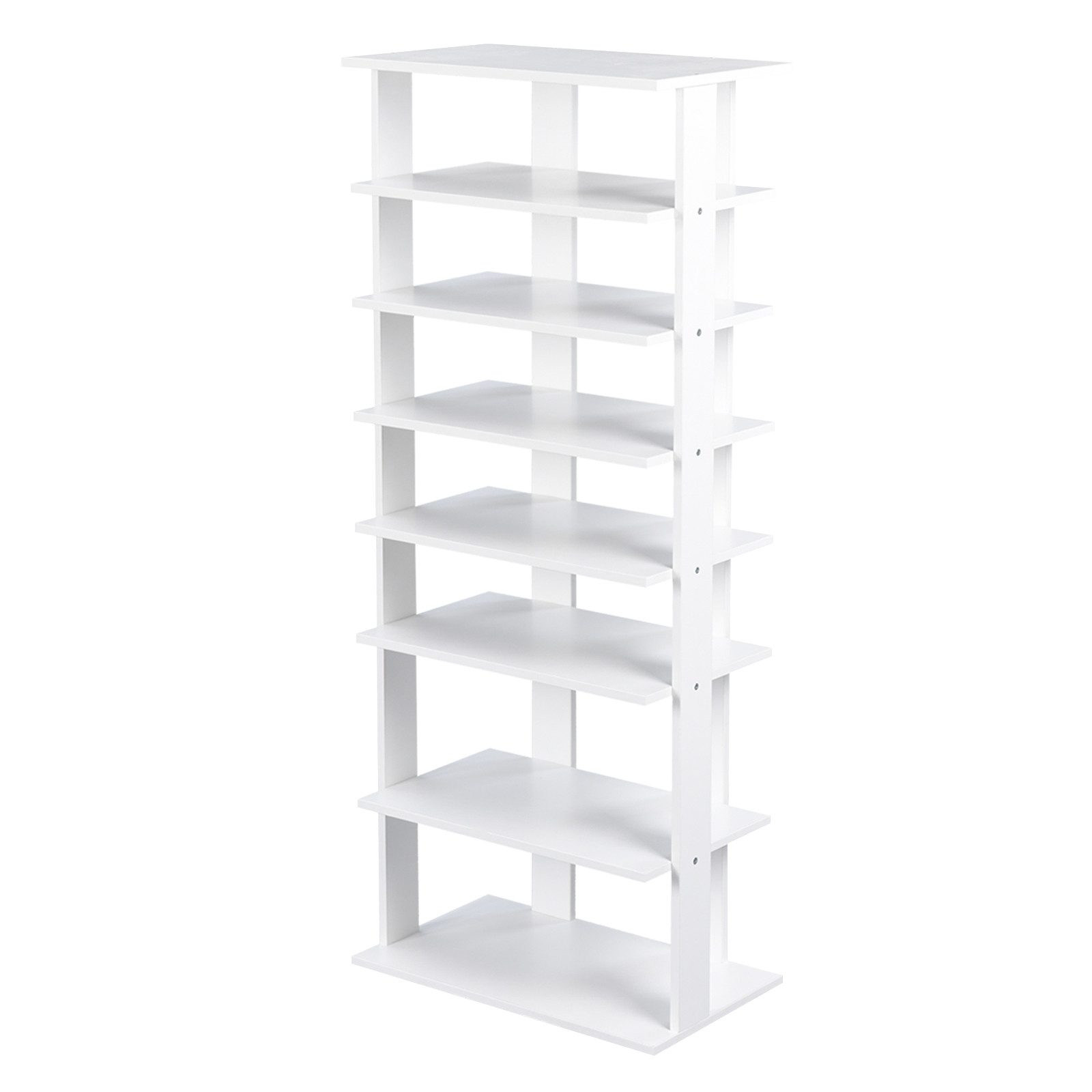 COSTWAY Schuhregal, 8 Ebene, mit verstellbaren Regalhöhen, 110cm günstig online kaufen