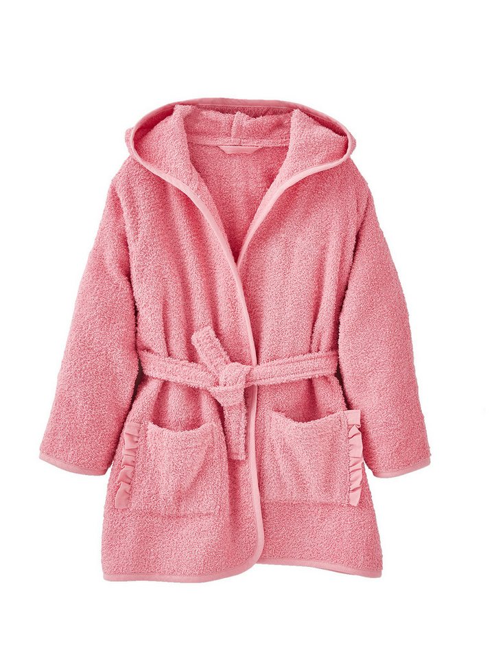 vertbaudet Bademantel Kinder Bademantel, Einhorn-Kostüm, Frottee