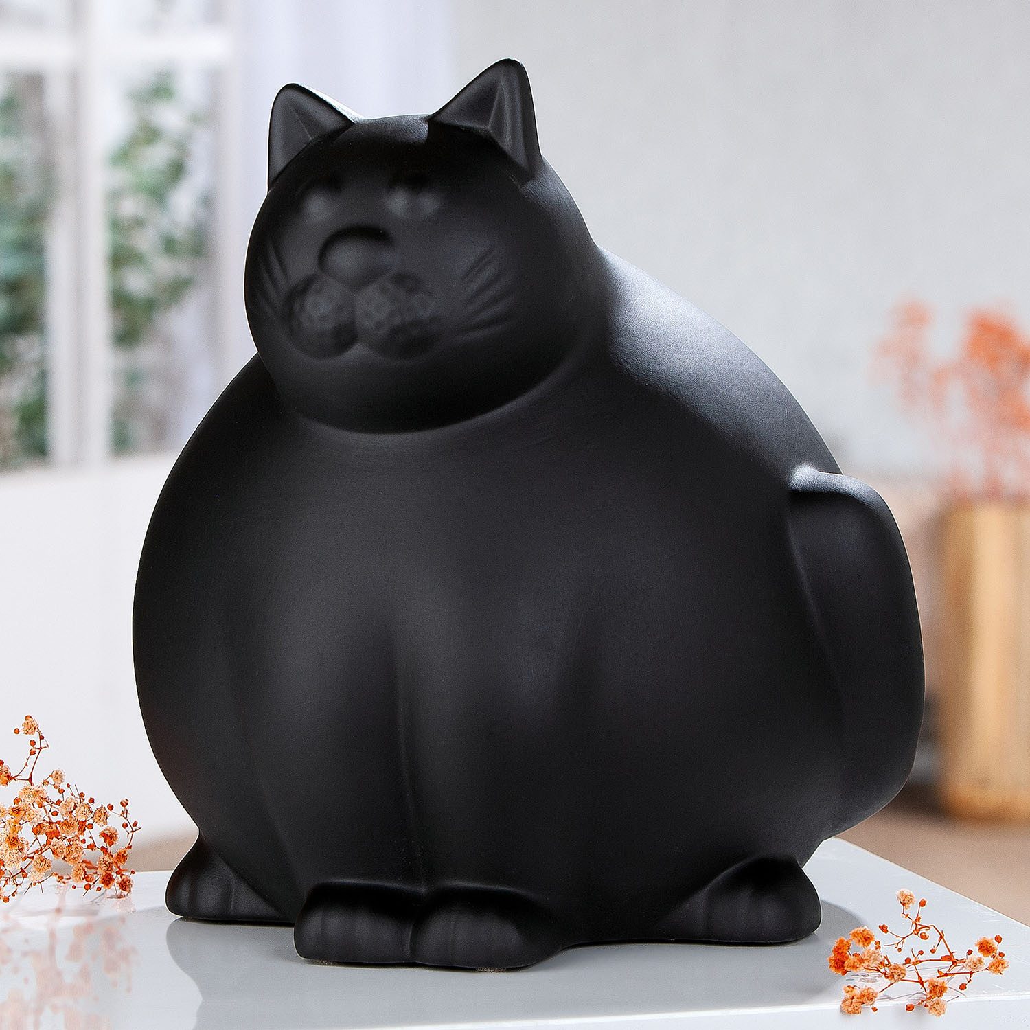 GILDE Skulptur Figur Katze Molli