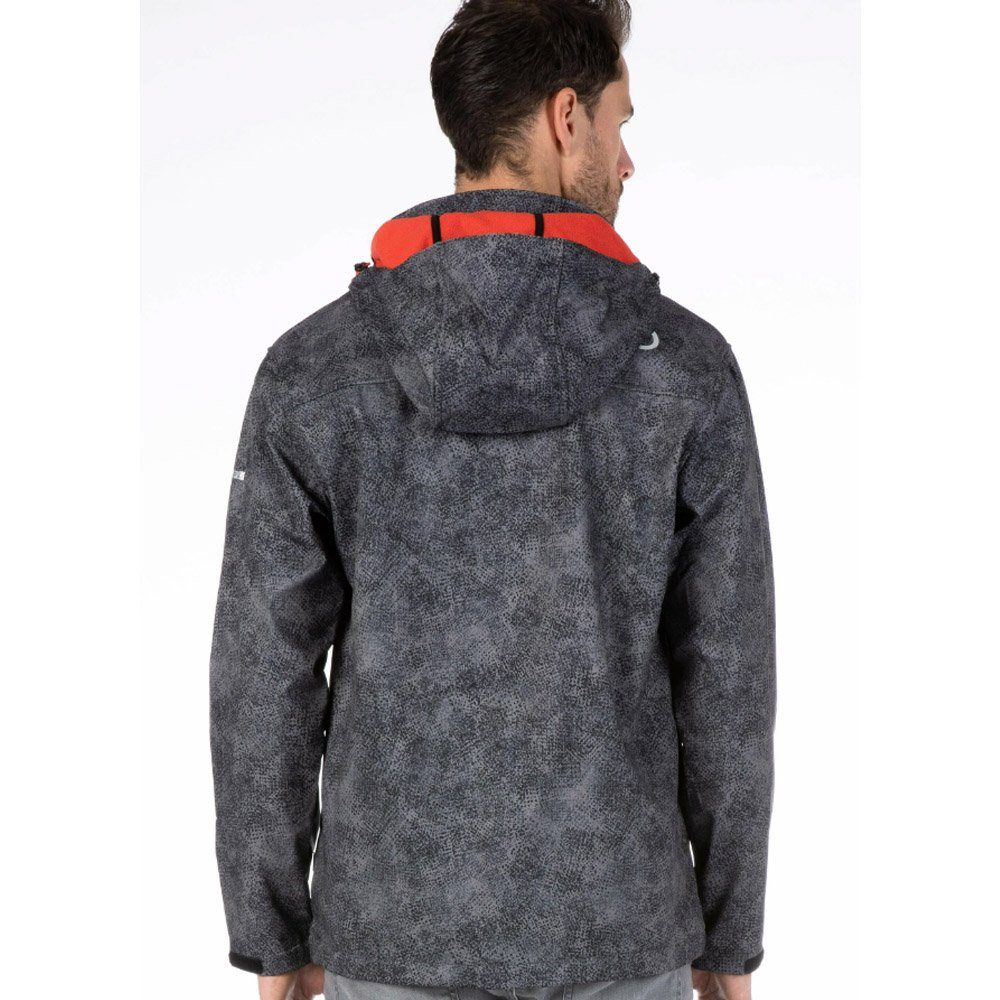 Linea Primero Hardshelljacke LPO - wasserdichte 3 Lagen Stretch Kapuzen Softshelljacke mit Fleece