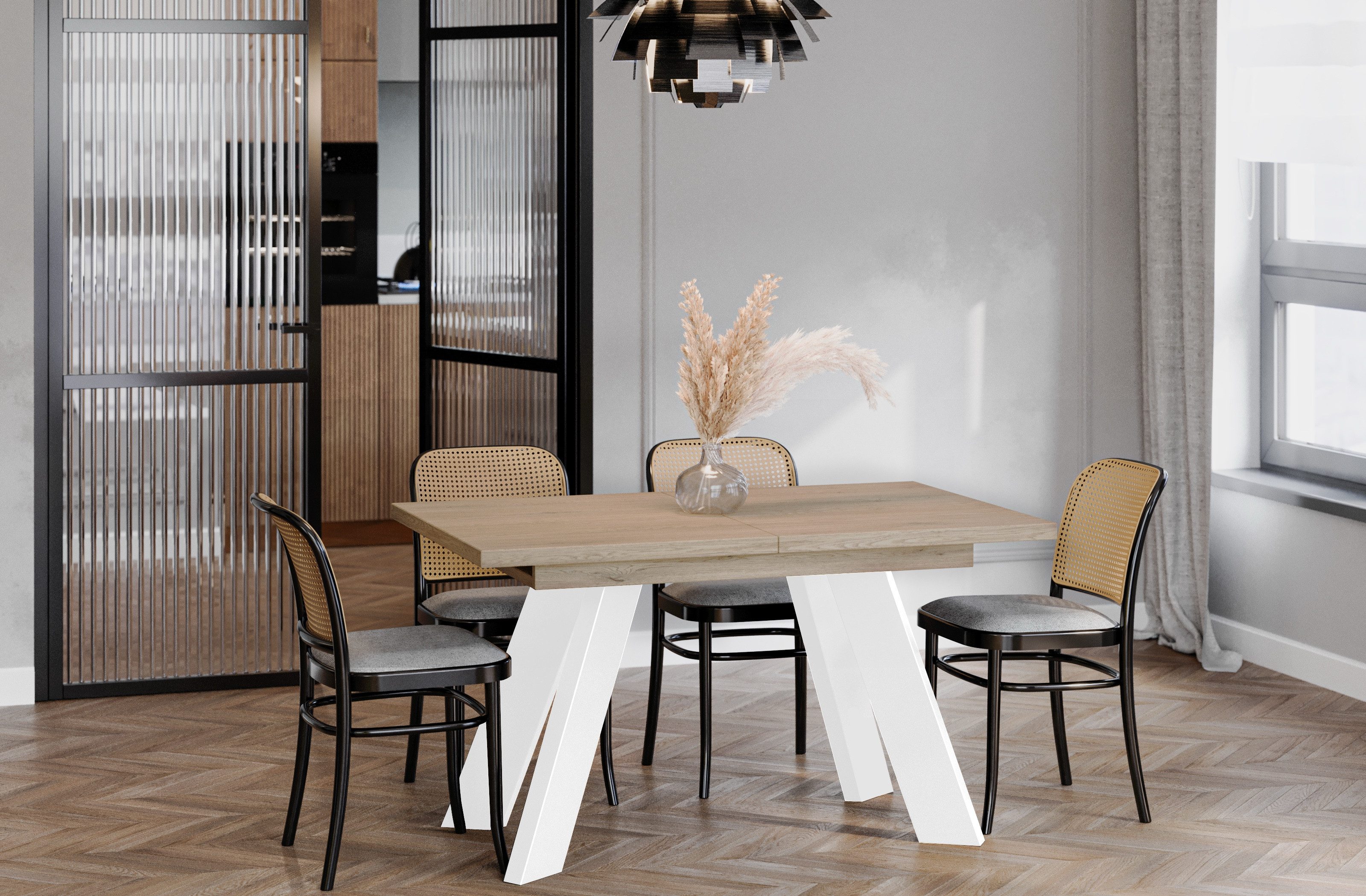 Endo-Moebel Esstisch "Coso" 130-210cm ausziehbar, erweiterbar, günstig online kaufen