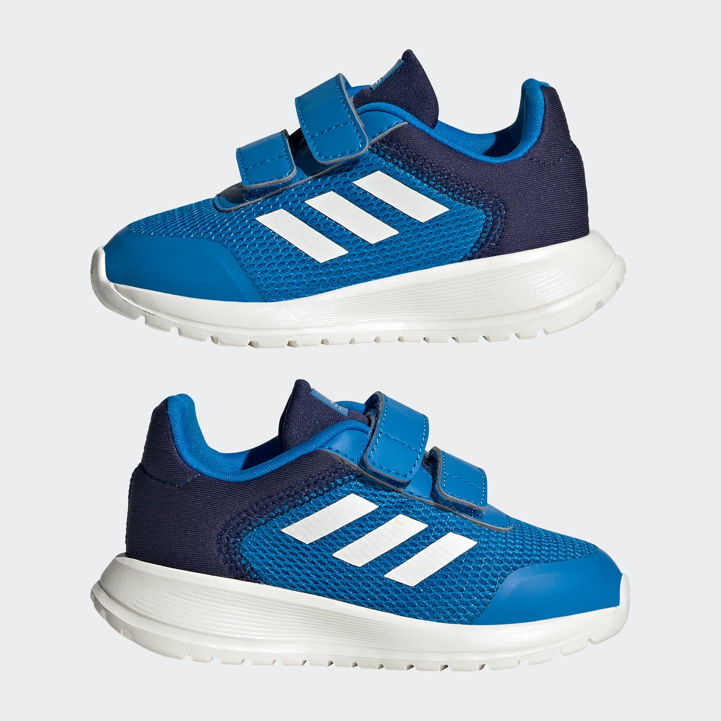 adidas Sportswear TENSAUR Blue RUN mit Core White Sneaker Blue Dark / Klettverschluss / Rush