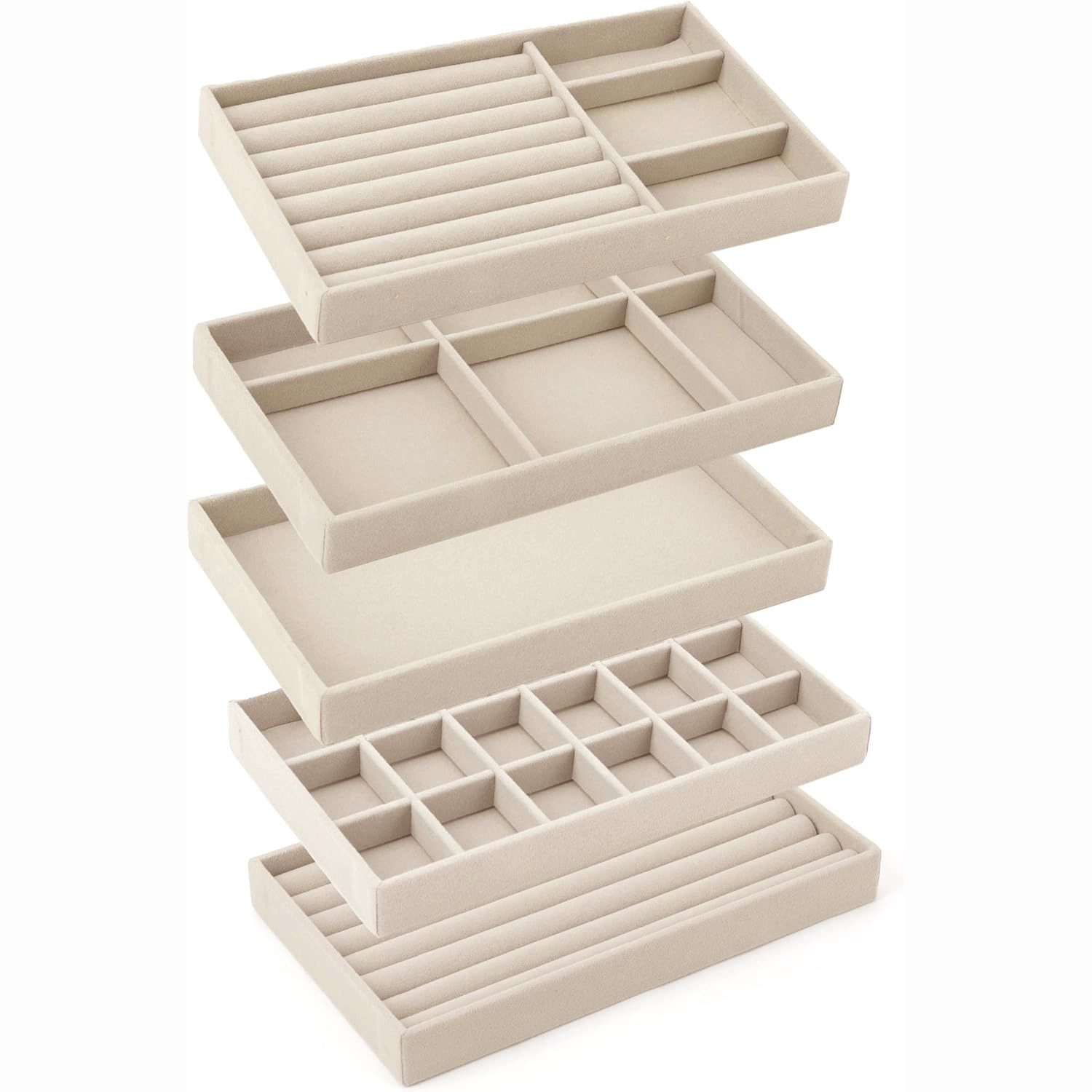 Minicloss Aufbewahrungsbox Schmucktablett, Schmuckorganisierer, Schmuckaufb günstig online kaufen