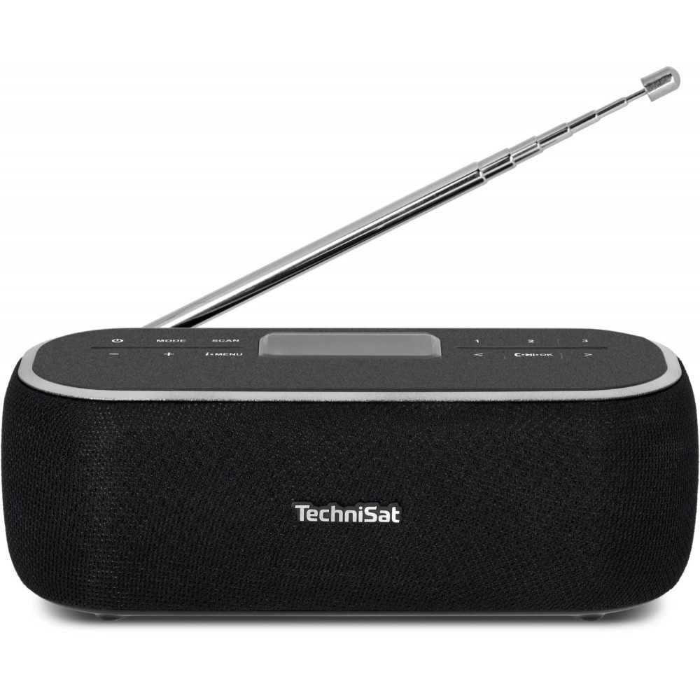 TechniSat TechniSat DigitRadio BT 1 Schwarz Bluetooth-Lautsprecher Bluetooth-Lautsprecher (DAB, Bluetooth)