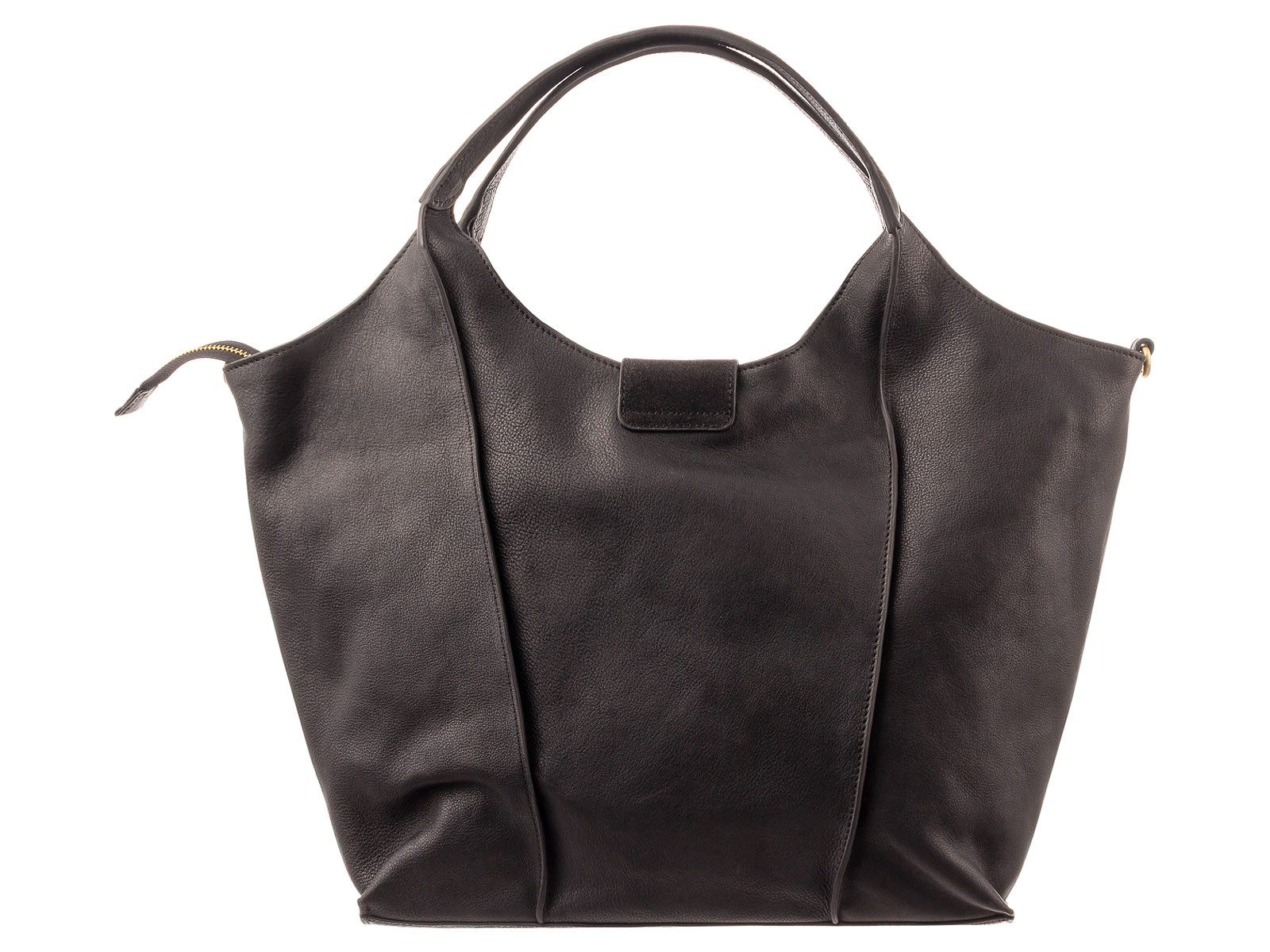 HARBOUR 2nd Schultertasche Justpure FJP.13759 Totebag style fjp Raffaella Leder Shopper (Stück, 1-tlg., 1), Matter Goldton