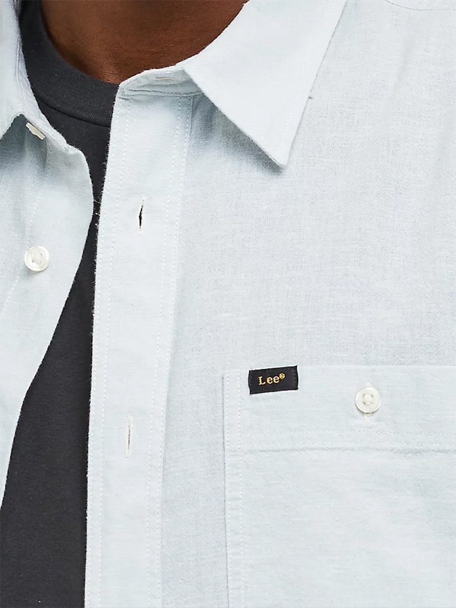 Lee® Langarmhemd Regular Fit Leinen - Leesure Shirt Summer Haze