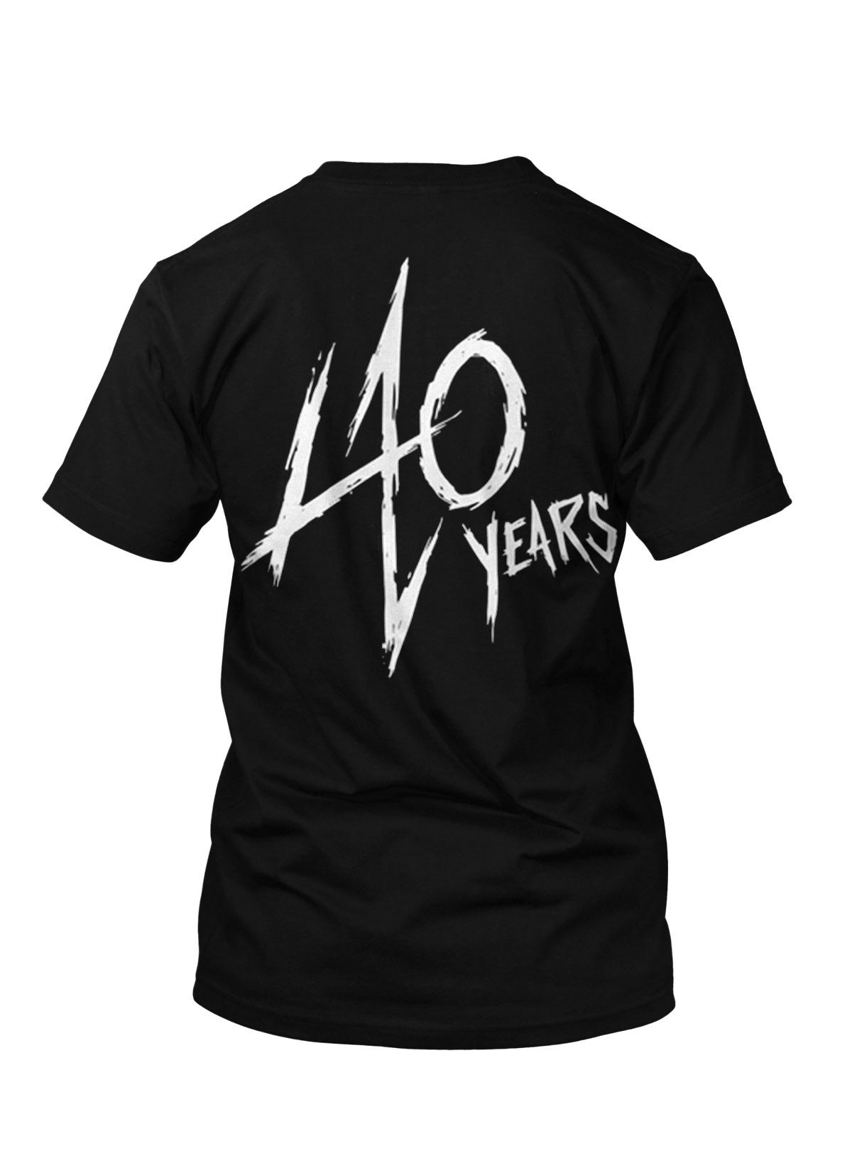 metallica T-Shirt 40th Anniversary Songs Logo günstig online kaufen