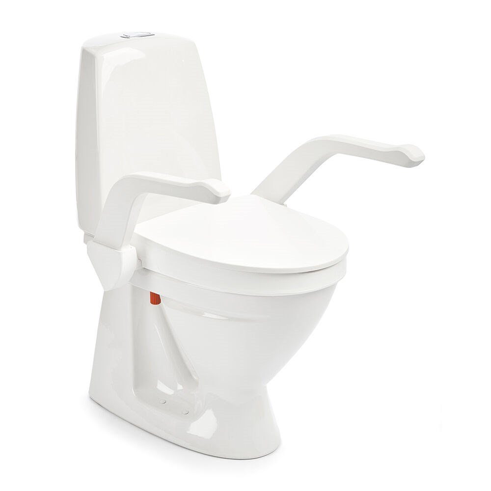 ETAC Toilettensitzerhöhung Toilettensitzerhöhung m. Armlehnen WC-Erhöhung Toilettenaufsatz MyLoo, 2 cm
