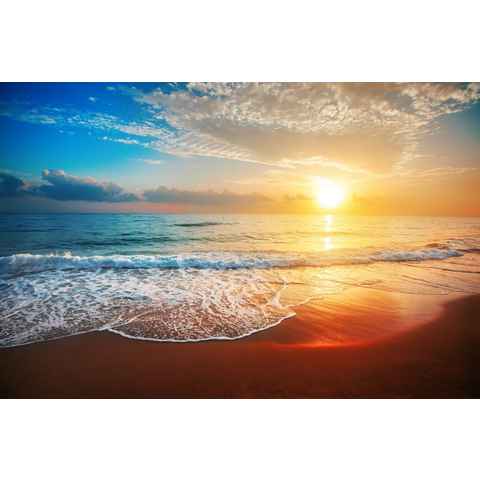 Papermoon Fototapete Beach Sunset, glatt