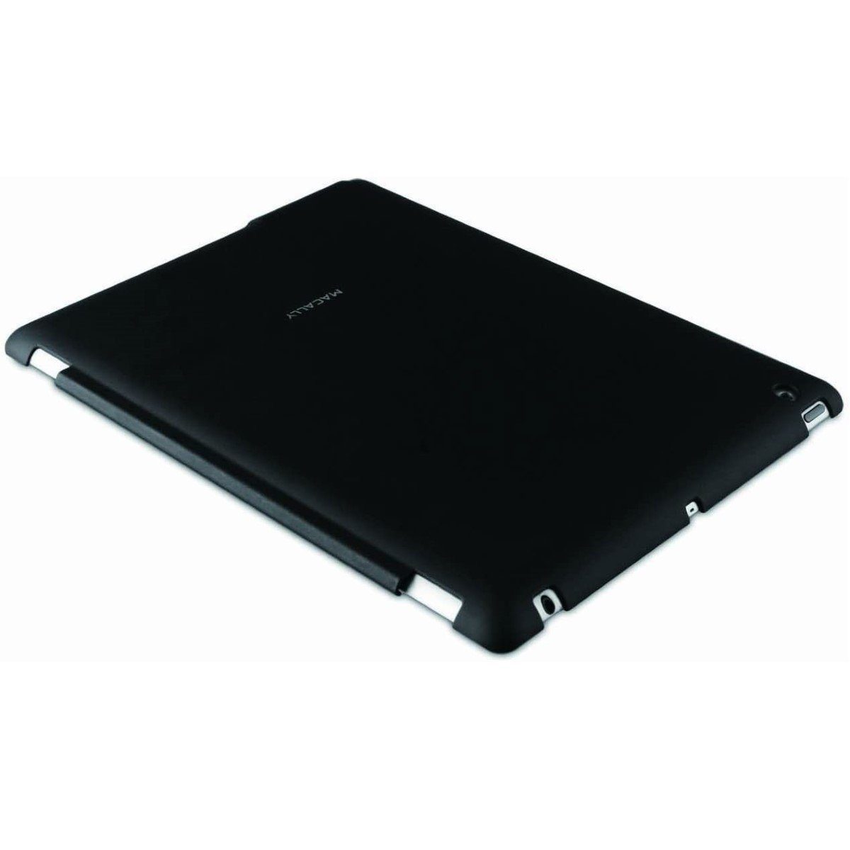 Macally Tablet-Hülle Cover Schutz-Hülle Smart Case Tasche Schwarz, Hard-Case passend für Apple iPad 4 3 4G 3G 2 2G