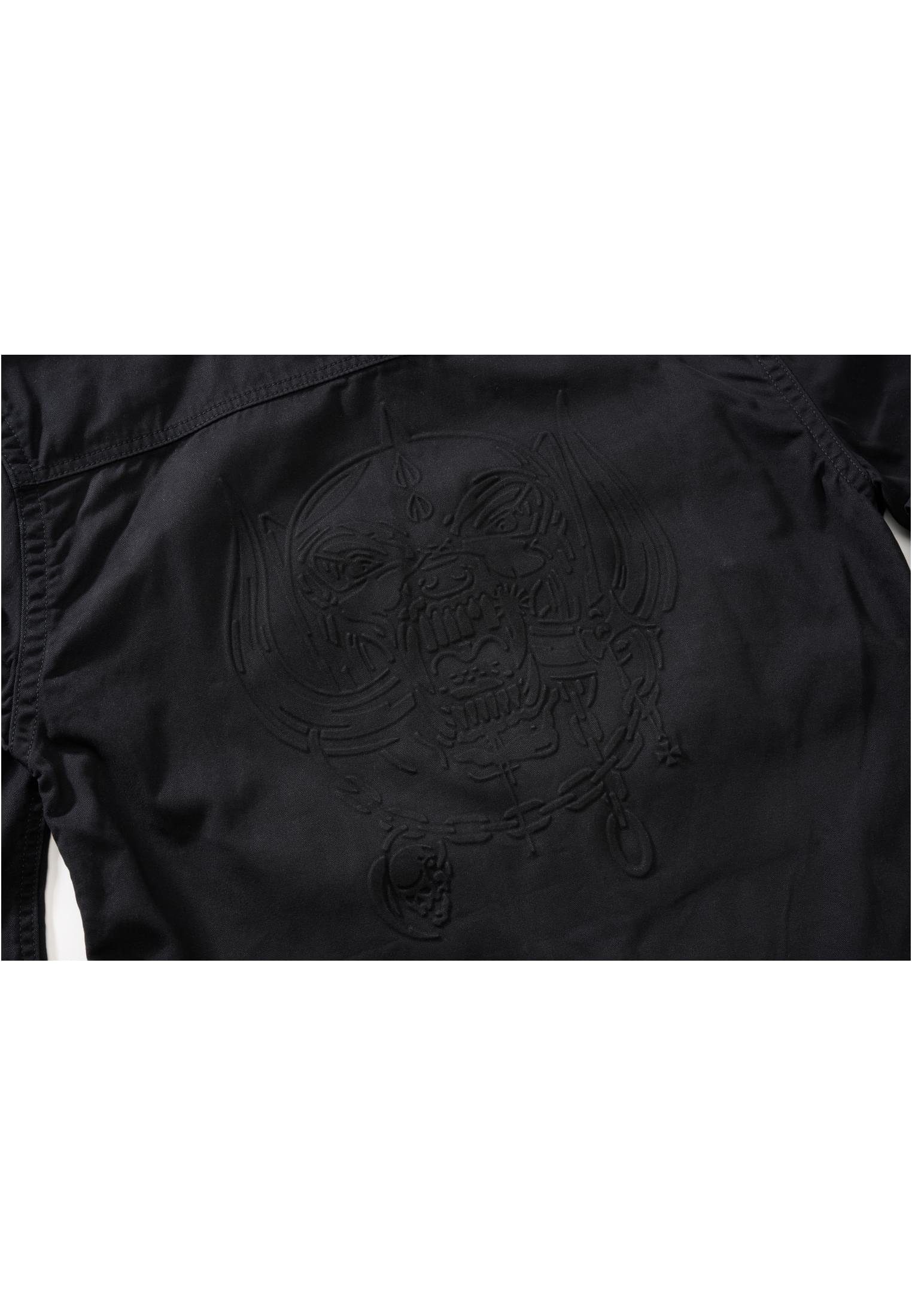 Brandit Langarmhemd Herren Motörhead Vintage Shirt (1-tlg), Stylisches Shirt  aus angenehmer Baumwollmischung