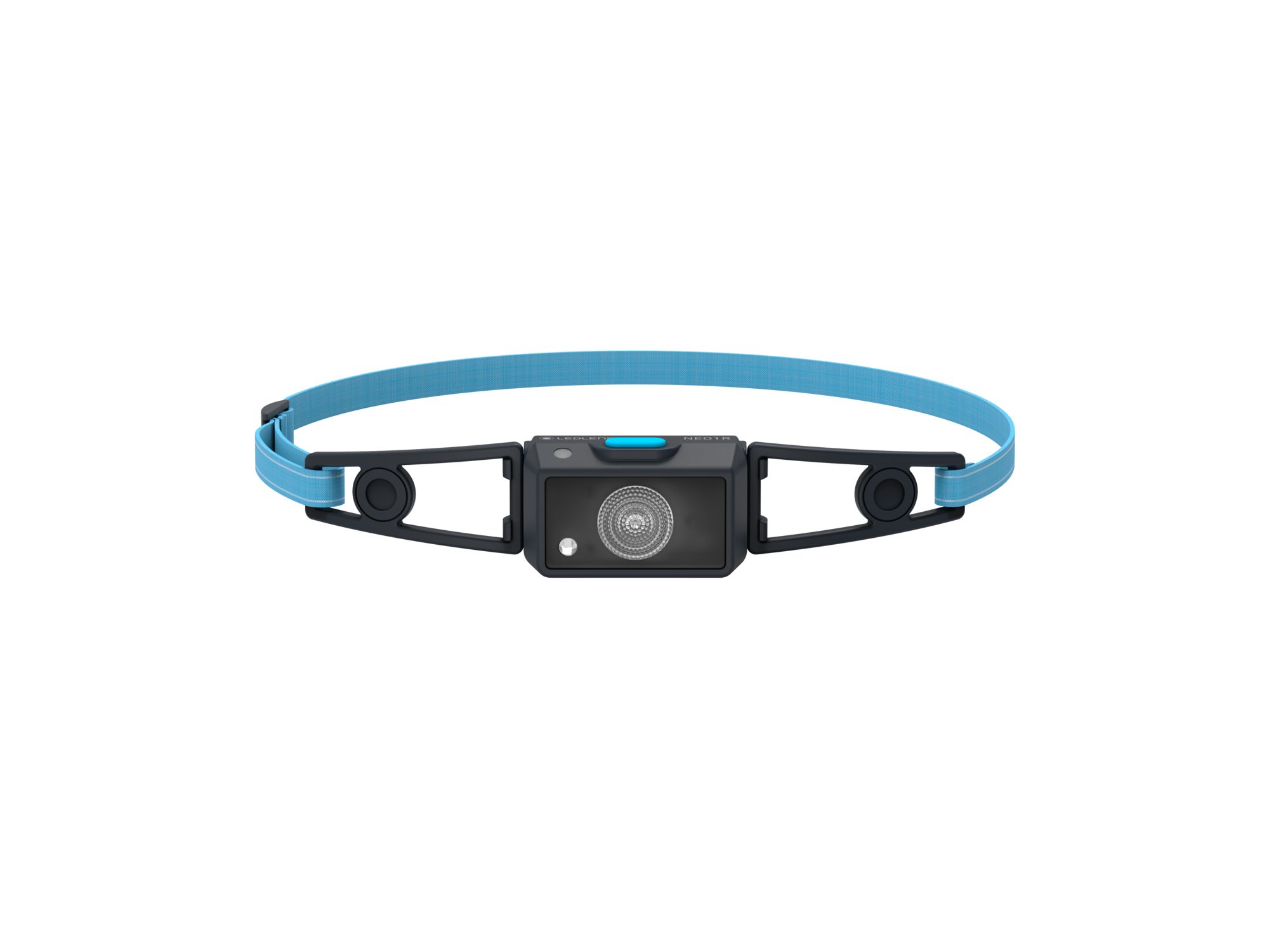 Ledlenser LED Stirnlampe NEO1R Blau, max 250 Lumen, 39g leicht, 80m Leuchtweite, bis 15 Std. Laufzeit, Akku