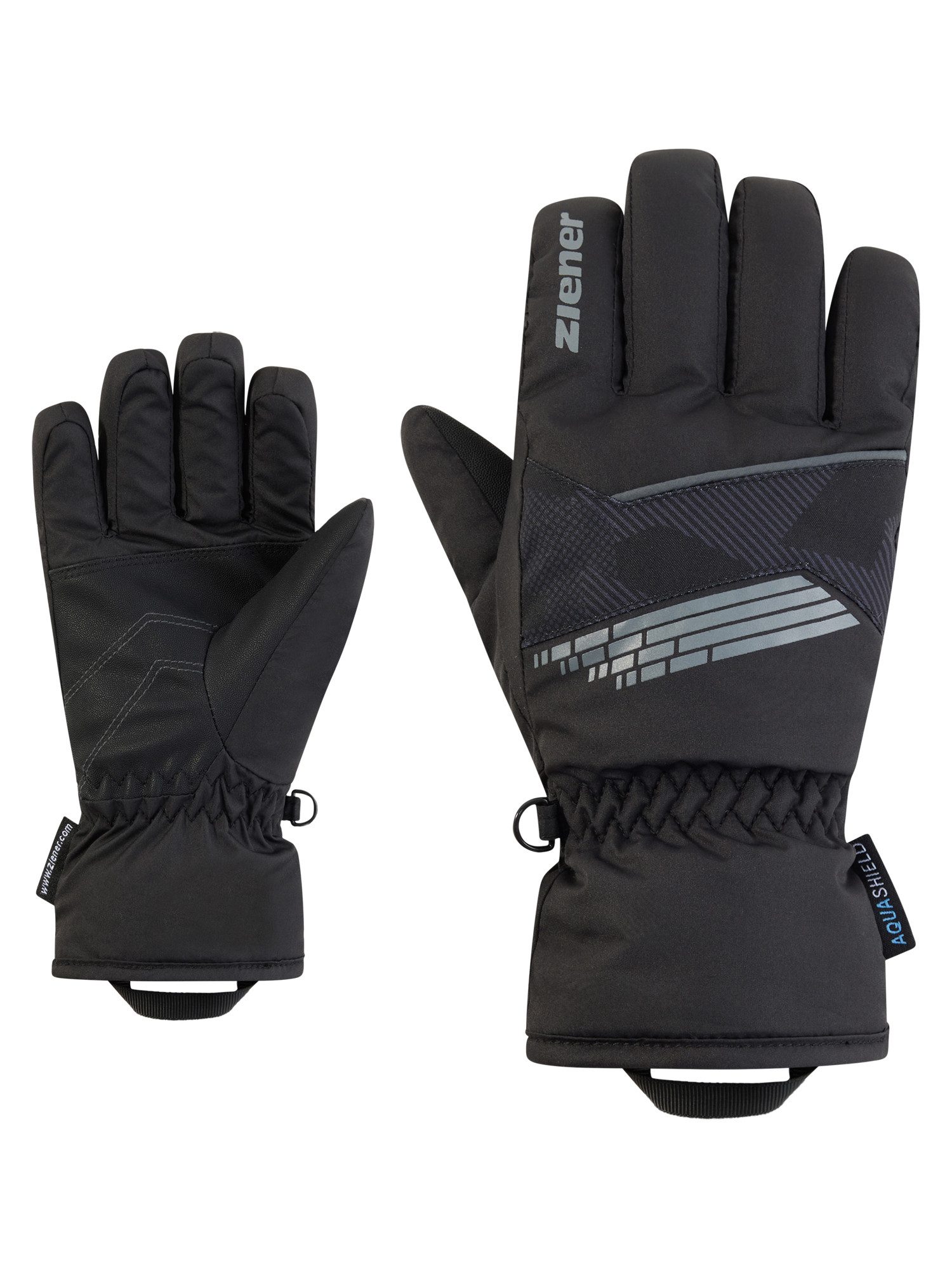 Ziener Skihandschuhe LAVIVI-Z AQUASHIELD® JUNIOR warm, wasserdicht, winddicht, atmungsaktiv