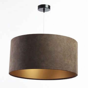 ONZENO Pendelleuchte Glamour Cozy Energetic 1 60x30x30 cm, einzigartiges Design und hochwertige Lampe