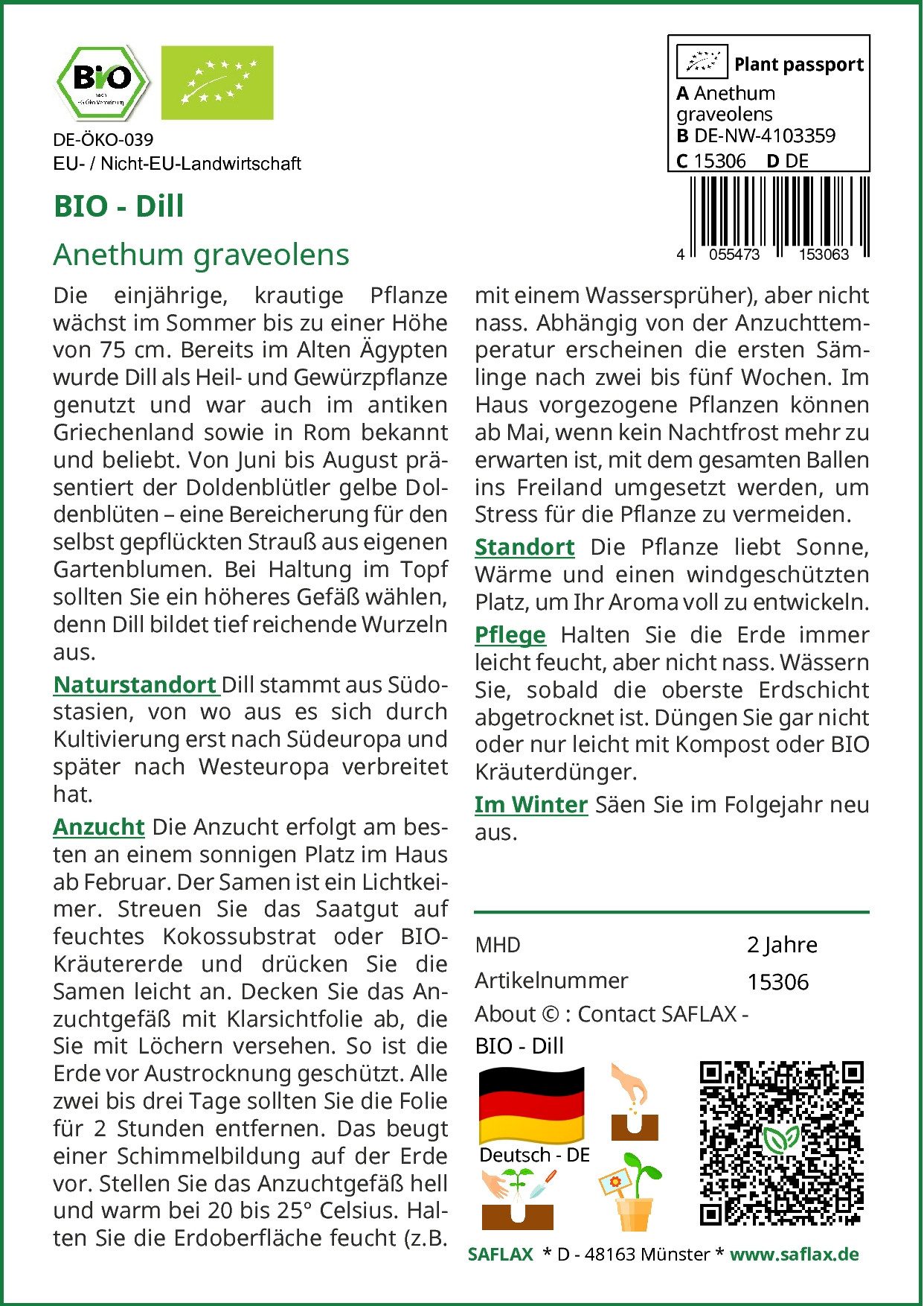 SAFLAX Kräutersamen SAFLAX - Samen - günstig online kaufen