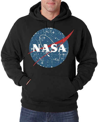 Youth Designz Kapuzenpullover Vintage NASA Herren Hoodie Pullover mit modischem Print