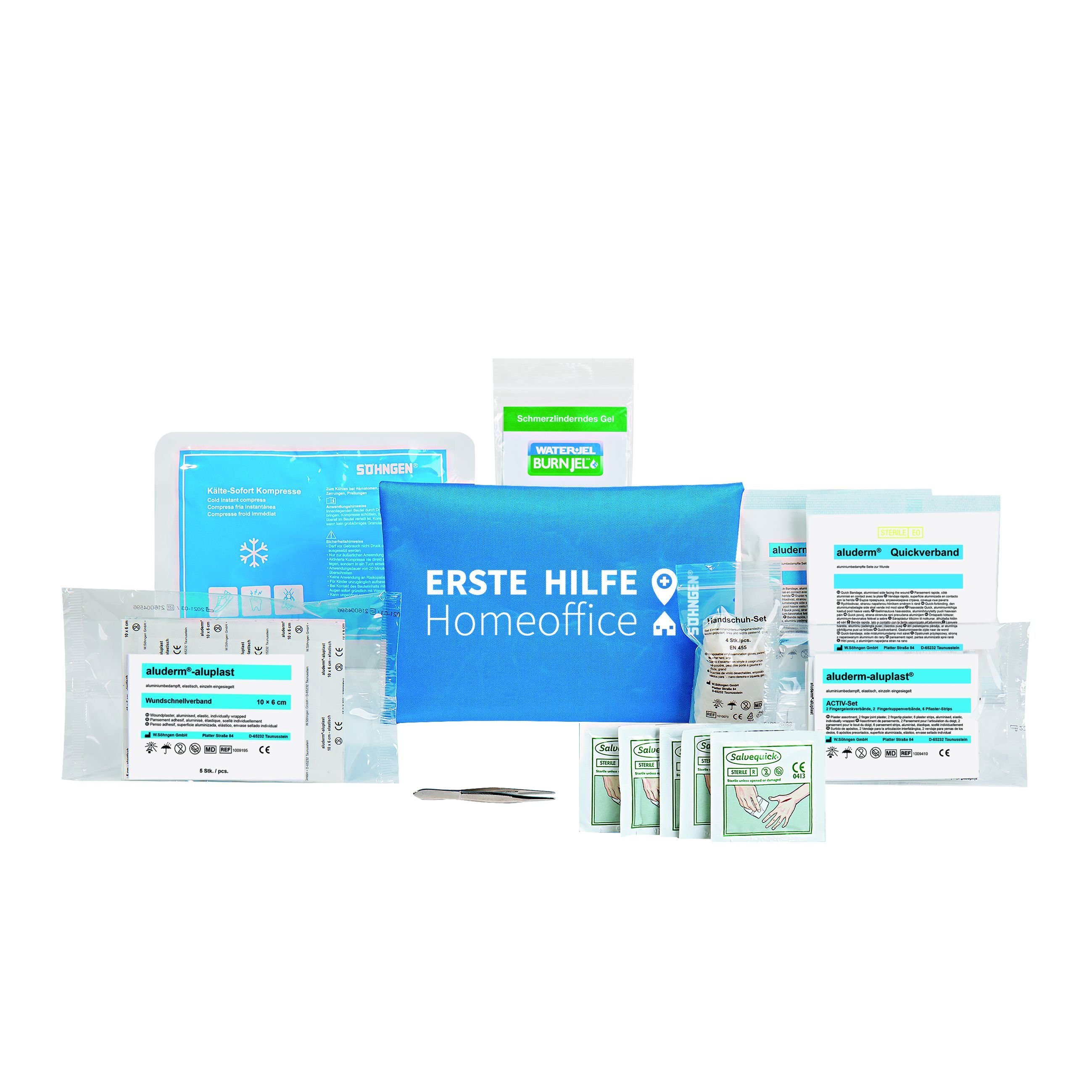 Söhngen Erste-Hilfe-Koffer Söhngen Erste Hilfe Tasche Home Office blau ( Erste-Hilfe Set