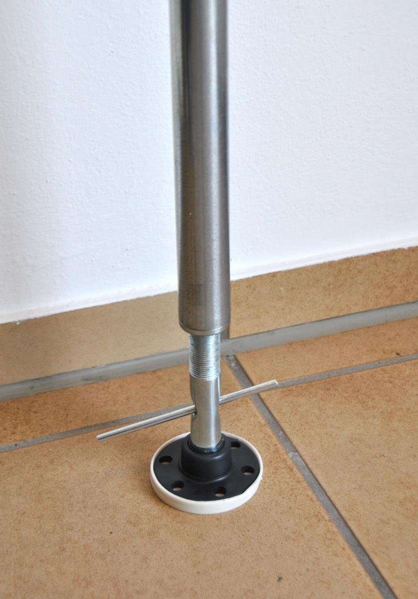 ANGERER Freizeitmöbel GmbH Seitenmarkise Markise Balkonsichtschutz grün/creme 120 cm Sichtschutz