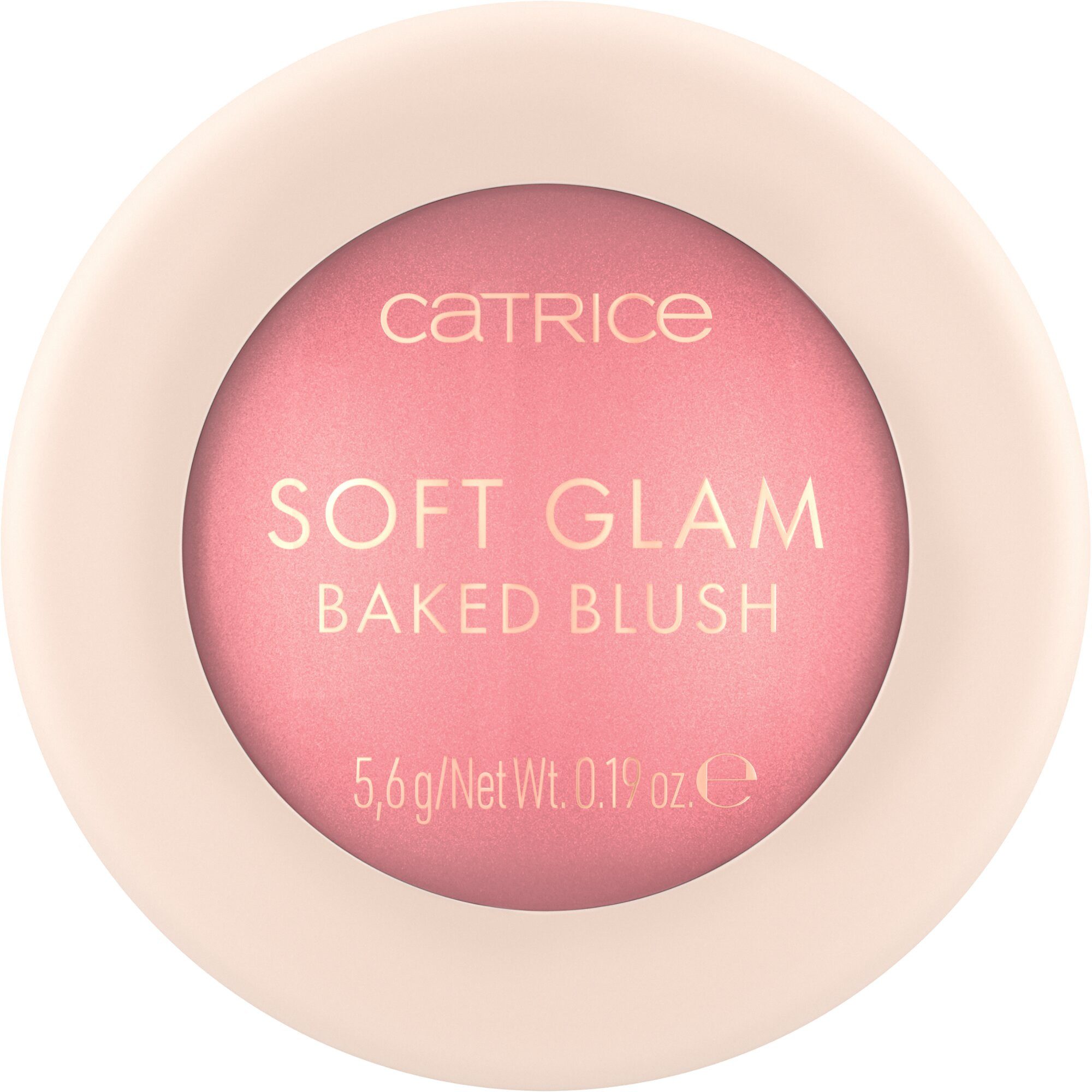 Catrice Rouge Soft Glam Baked Blush, 3-tlg., Eleganter Beerenton mit sanftem Schimmer für einen strahlenden Look