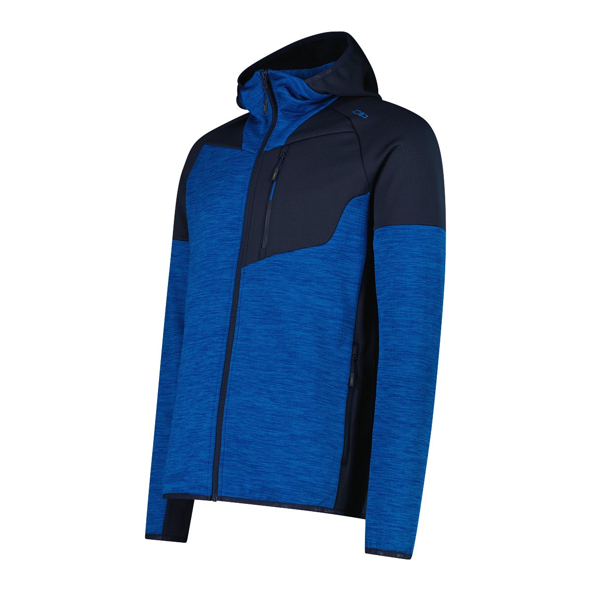 CMP Longsleeve MAN JACKET FIX HOOD ROYAL BLUE