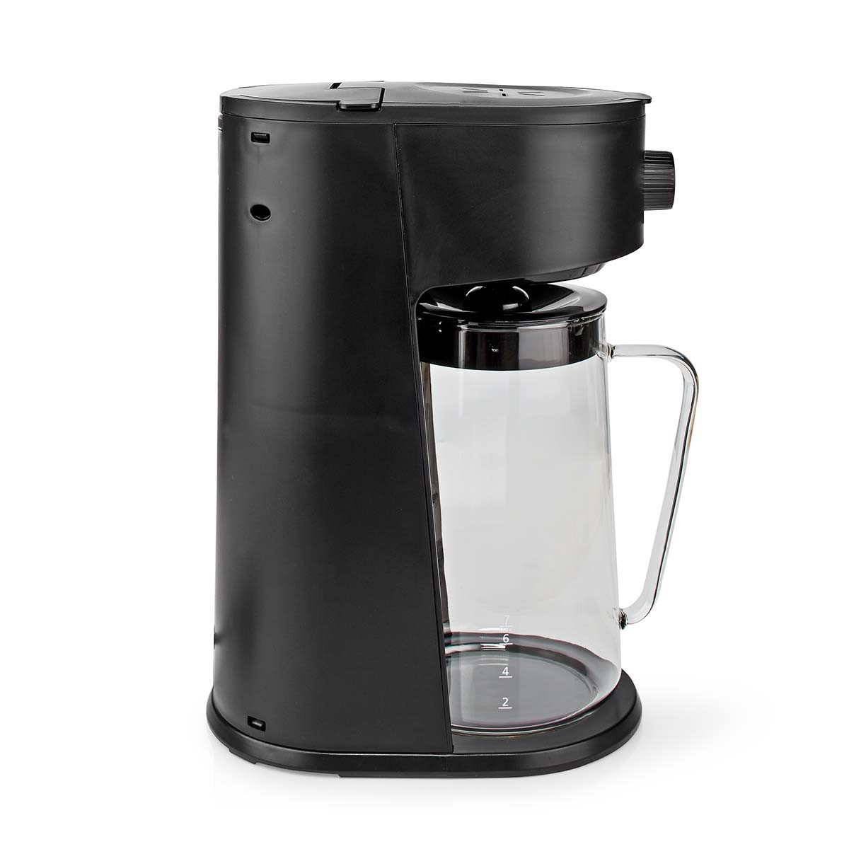 GASTRONOMA Kaffee- /Teestation 18100004, Korbfilter, 2,5 l Glaskanne, automatisches Abschalten, perfekte Brühstärke