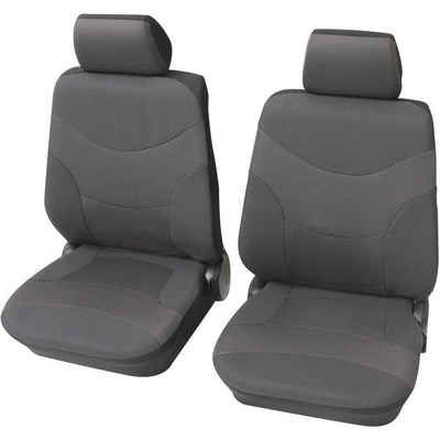 Petex Autositzbezug Einzel-Sitzbezug-Set6teilig, Seitenairbag-geeignet
