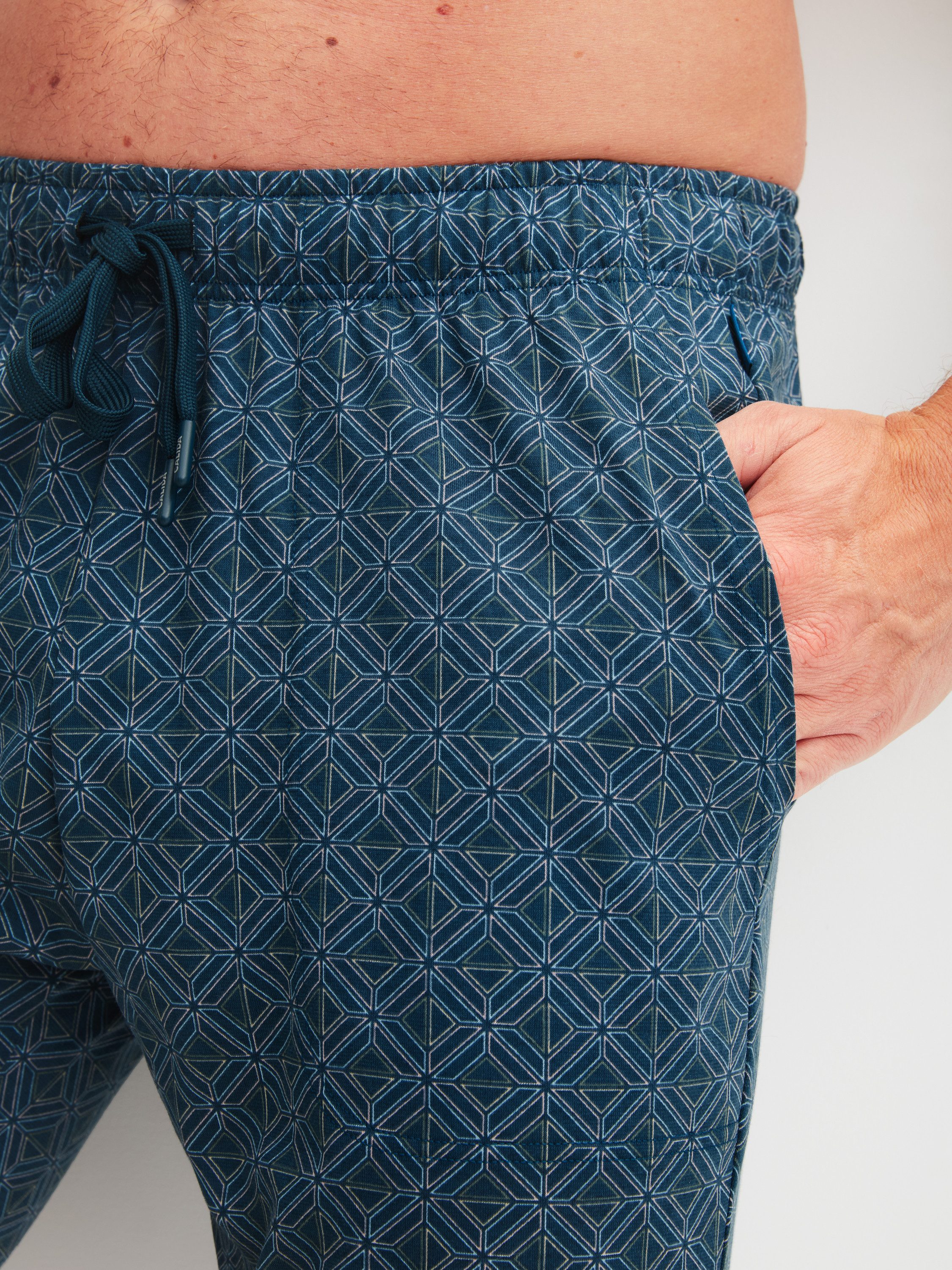 CALIDA Pyjamashorts RMX Sleep Weekend Herren (1-tlg) mit Seitentaschen, weich und bequem – Bild 5 von 5