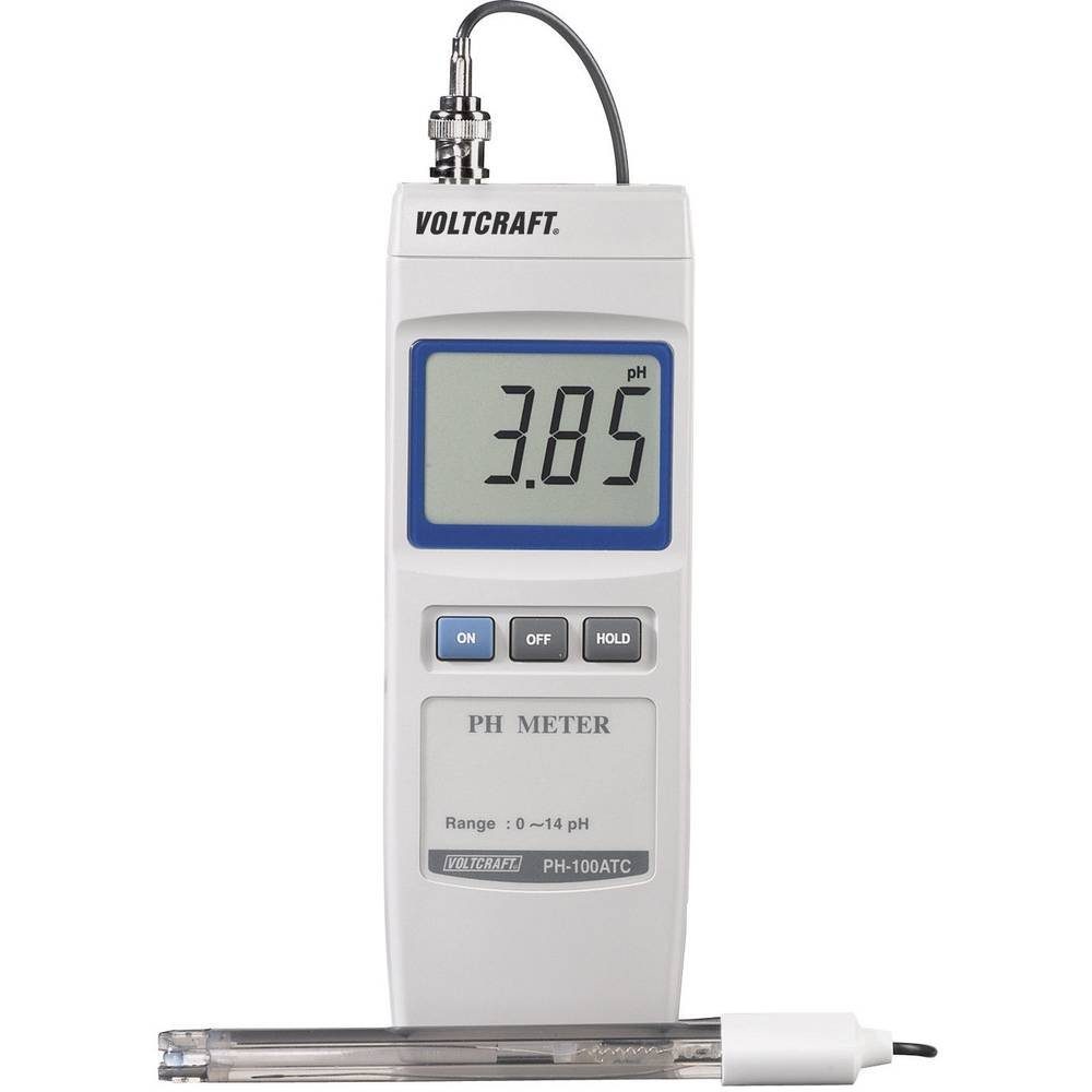 VOLTCRAFT Wasserzähler Digitales pH-Meter