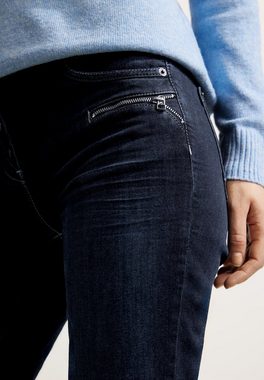 Cecil 5-Pocket-Jeans mit Zipperdetails