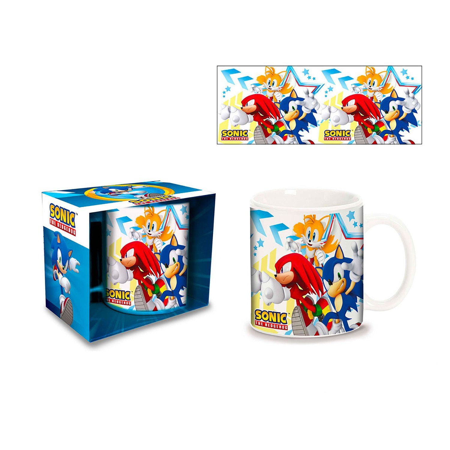 Sonic SEGA Trinkflasche GIFT HOME SONIC MUG 325 Ml Keramikbecher