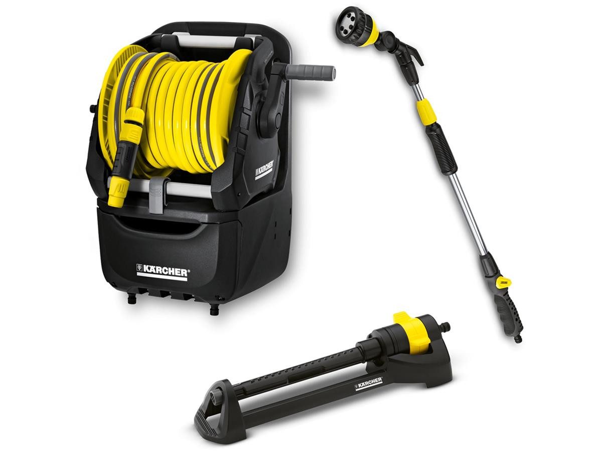 KÄRCHER Schlauchträger Premium HR 7.315 Kit 1/2", + Rechteckregner OS + Premium Giessstab