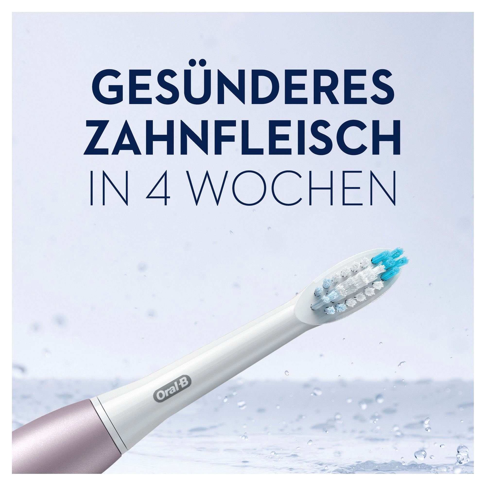Oral-B Schallzahnbürste Pulsonic Slim Luxe 4100, Aufsteckbürsten: 2 St.