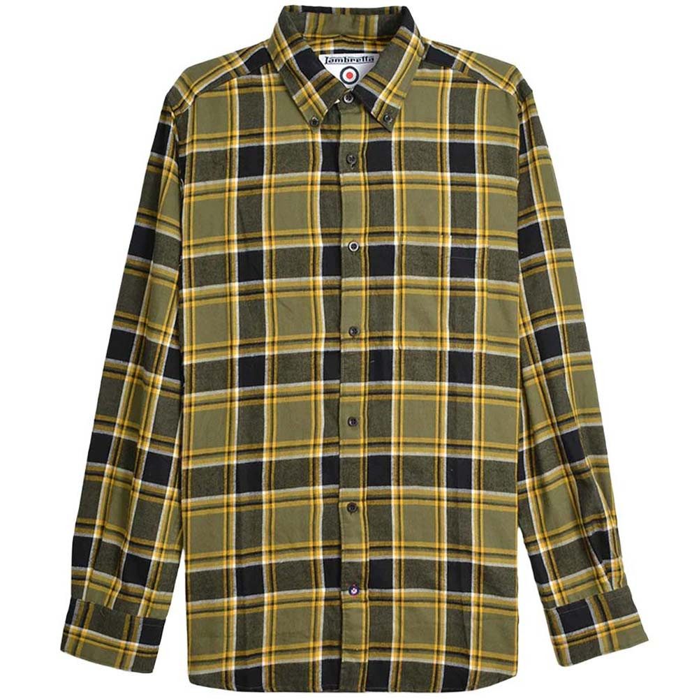 Lambretta Langarmhemd Brushed Check Shirt