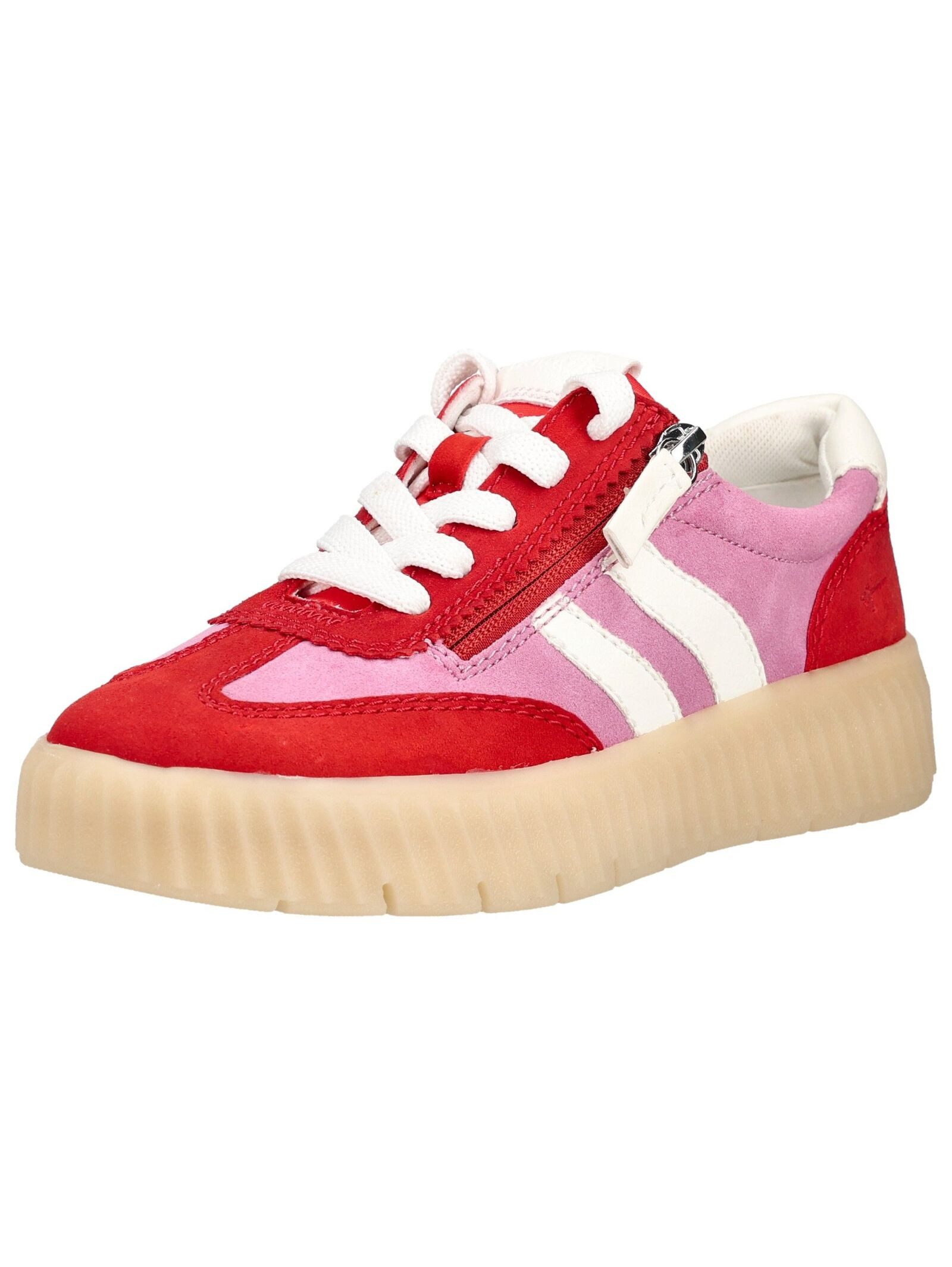 Tamaris Tamaris Sneaker Veloursleder/Textil Plateausneaker