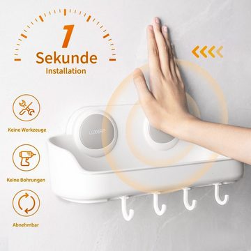 Elegear Duschablage ohne Bohren für die Dusche, Duschkorb für Badezimmer, 1-tlg.