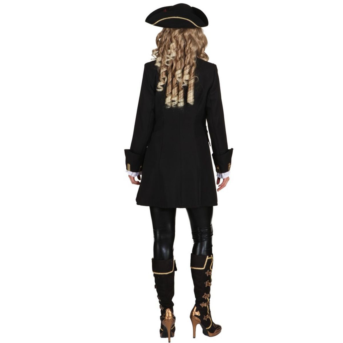 Orlob Piraten-Kostüm Piraten Mantel Deluxe für Damen - Piratin Kostüm günstig online kaufen