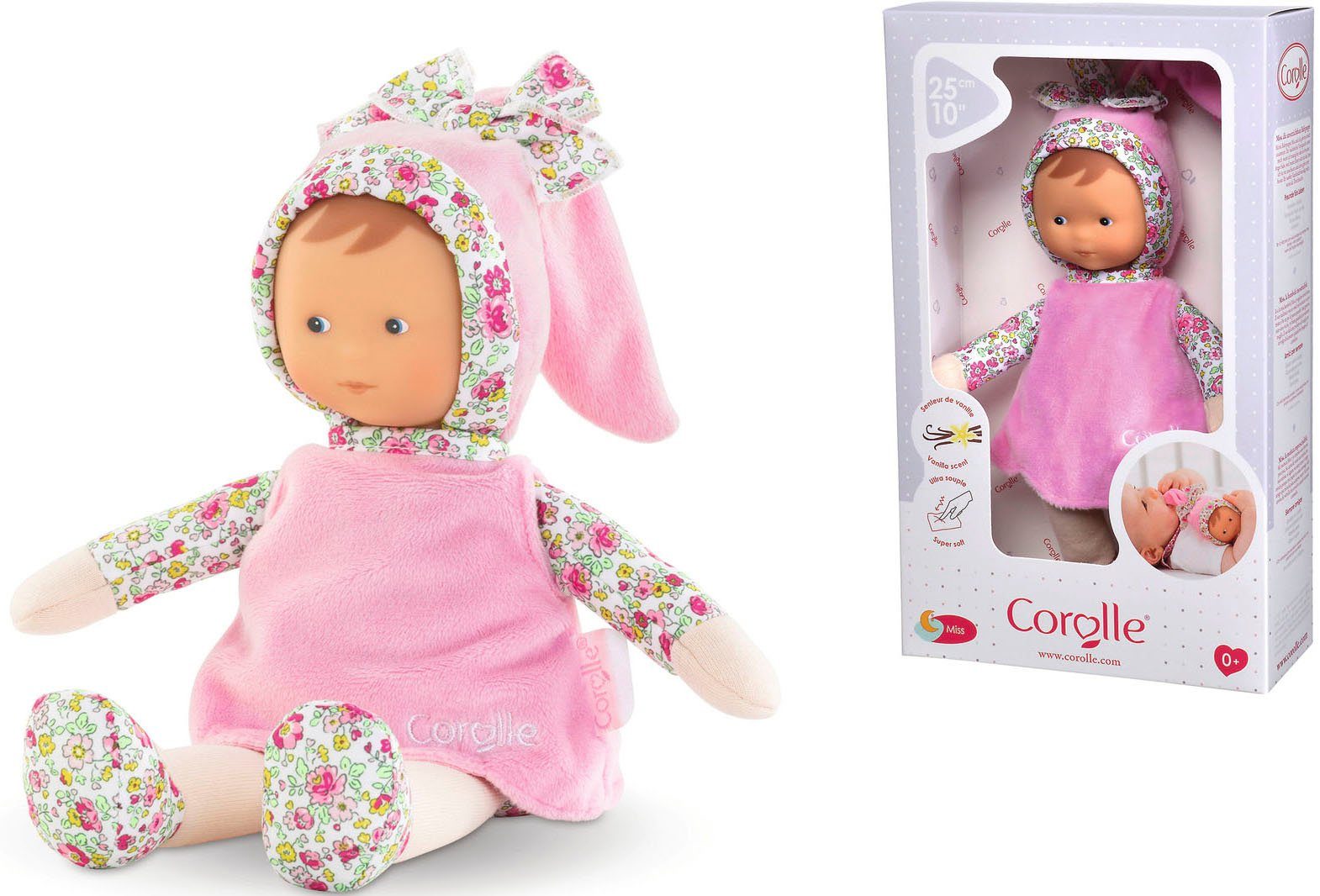 Corolle® Babypuppe Mon Doudou Corolle Miss Pink Blumengarten, mit Vanilledu günstig online kaufen