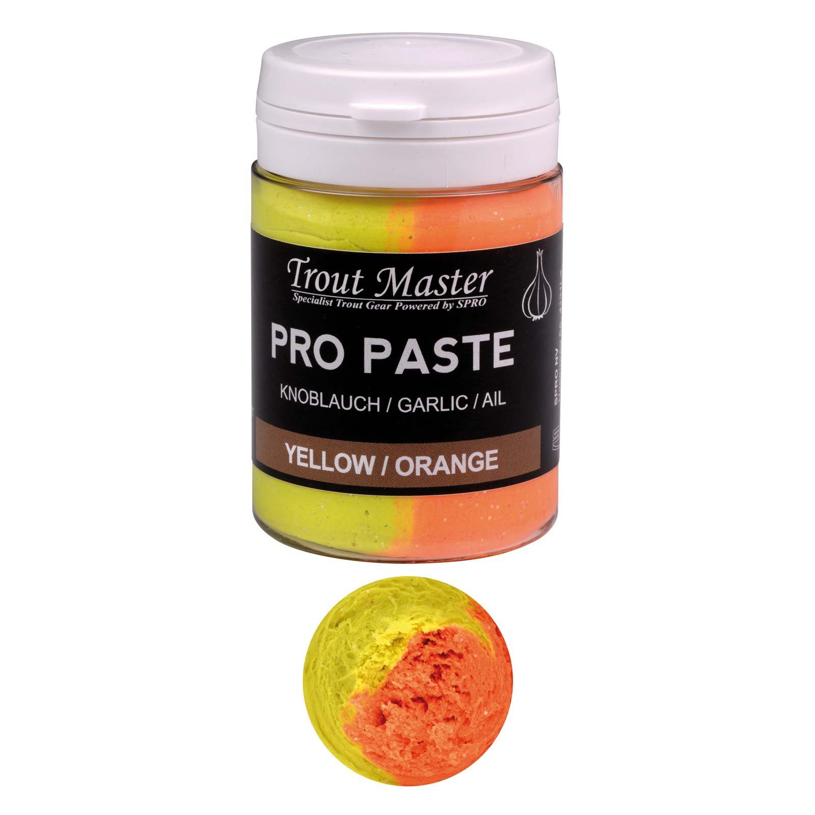 SPRO Kunstköder, Spro Trout Master Paste / Orange Forellenteig Pro Yellow/ Orange Yellow