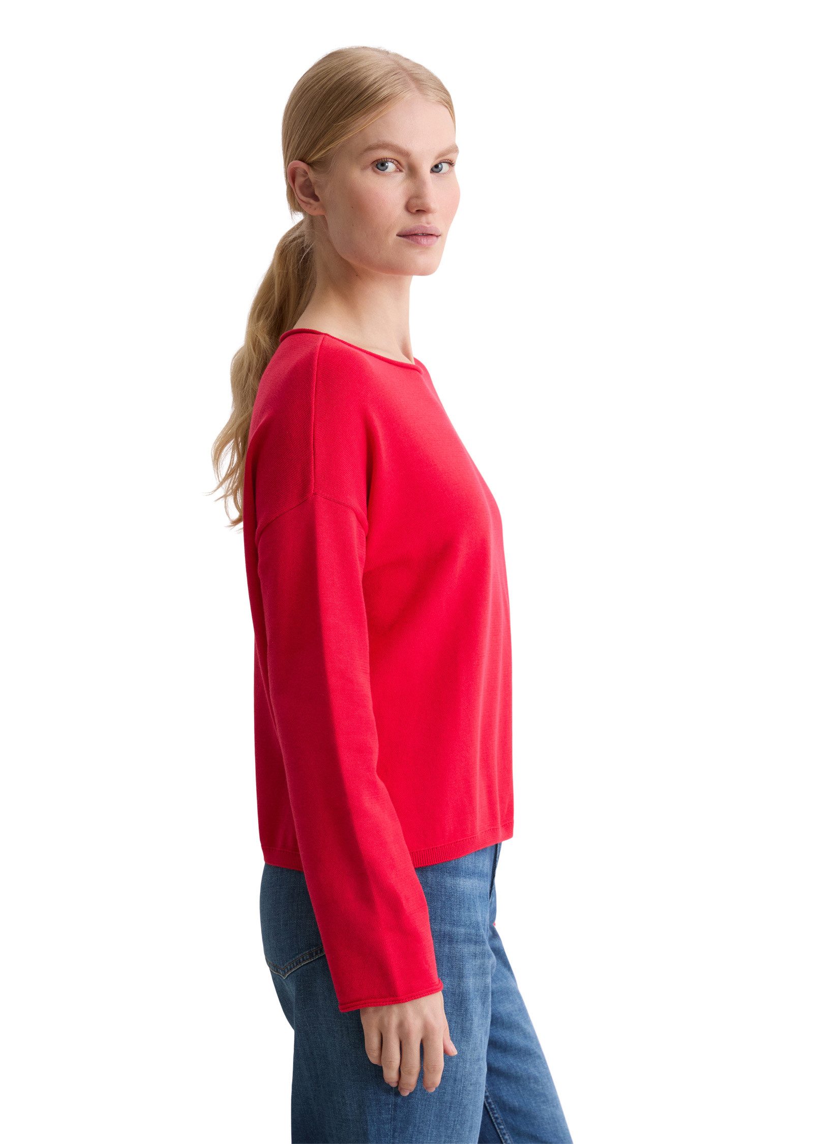 Marc O'Polo Strickpullover aus reiner Bio-Baumwolle