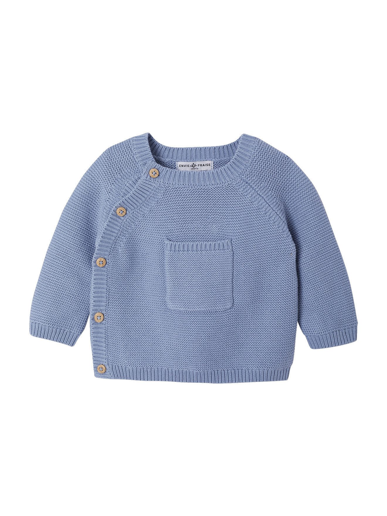 Envie de Fraise Strampler Baby Strick-Set, Bio-Baumwolle