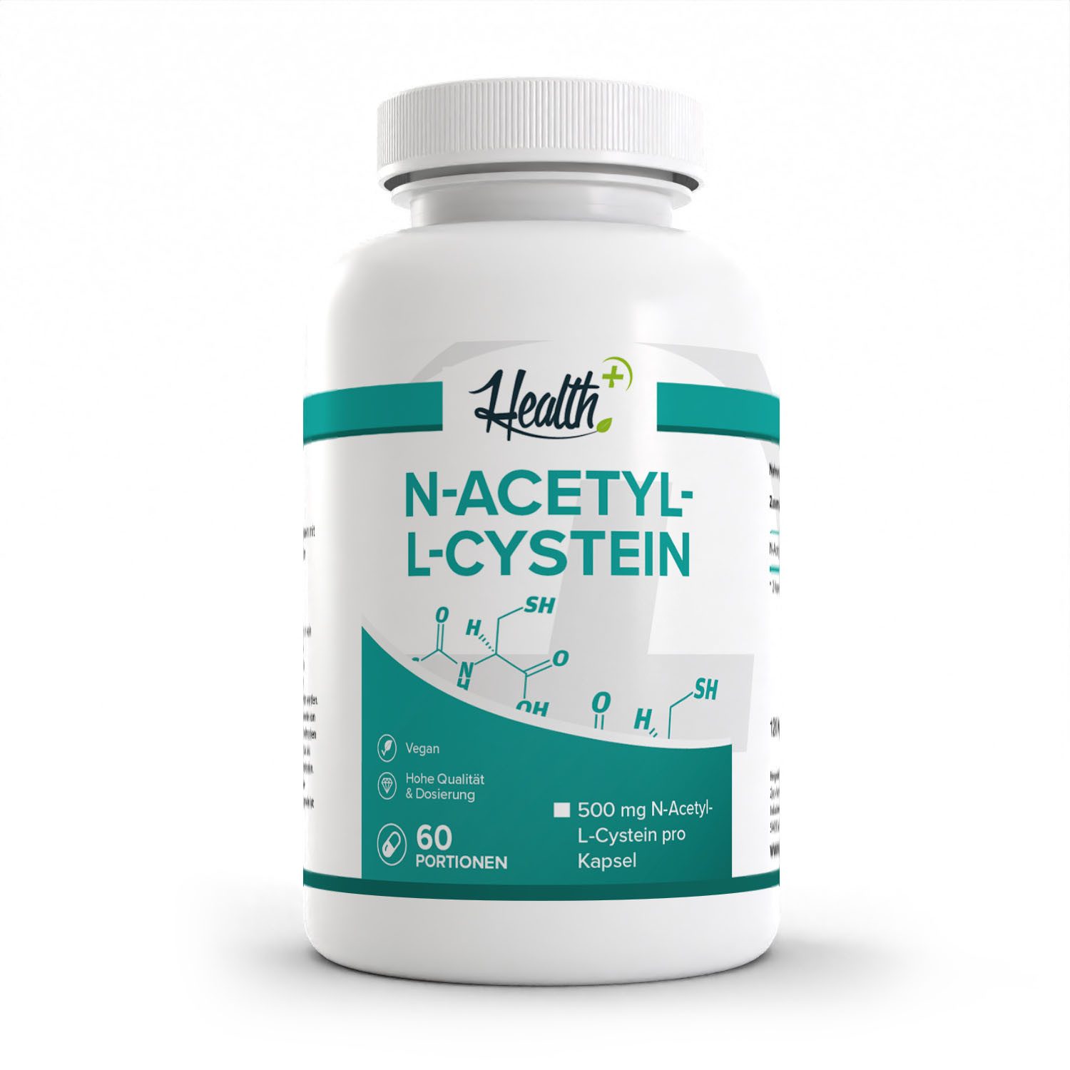 Zec+ Nutrition HEALTH+ N-ACETYL-L-CYSTEIN, 120 Kapseln Kapseln