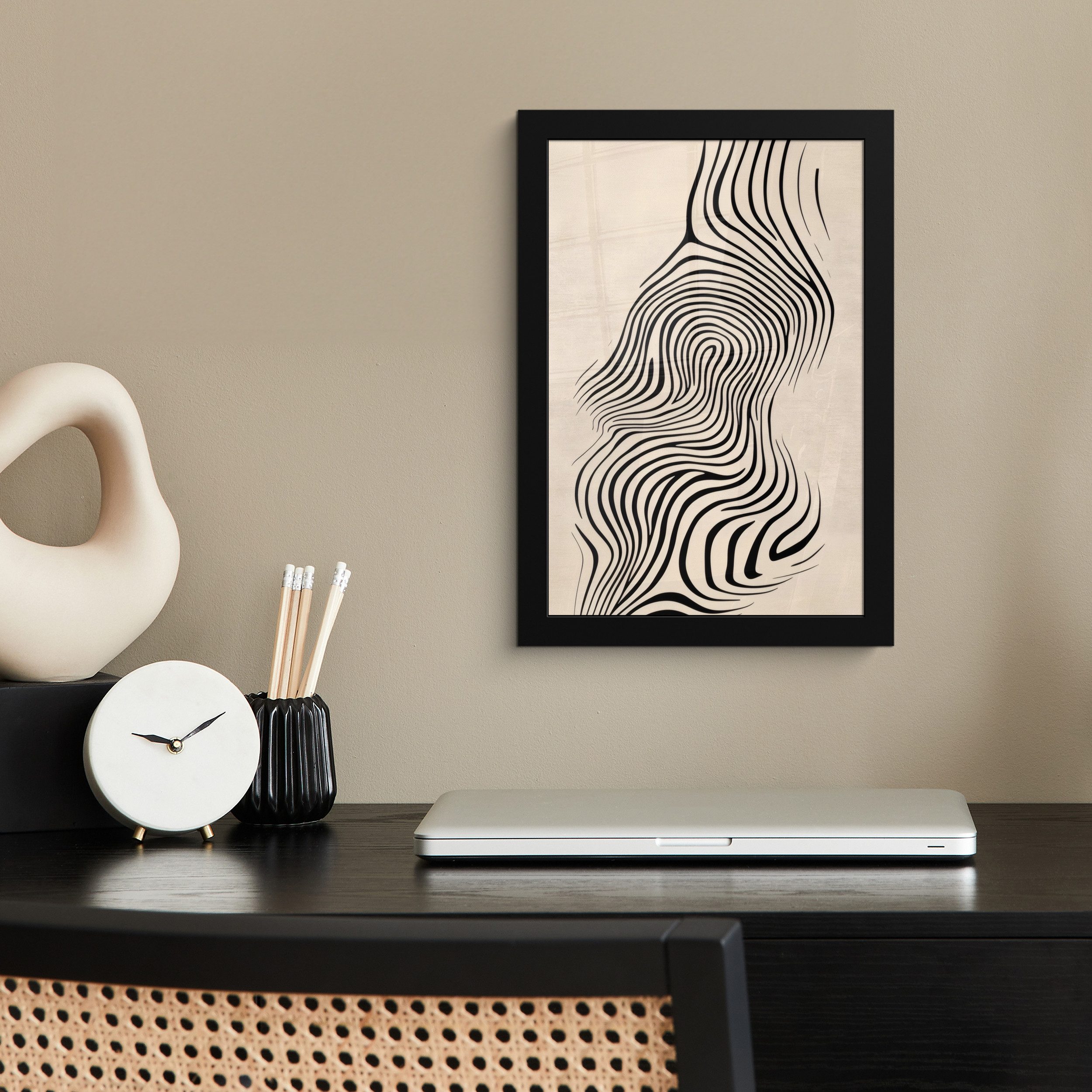 MuchoWow Poster Linien - Abstrakt - günstig online kaufen
