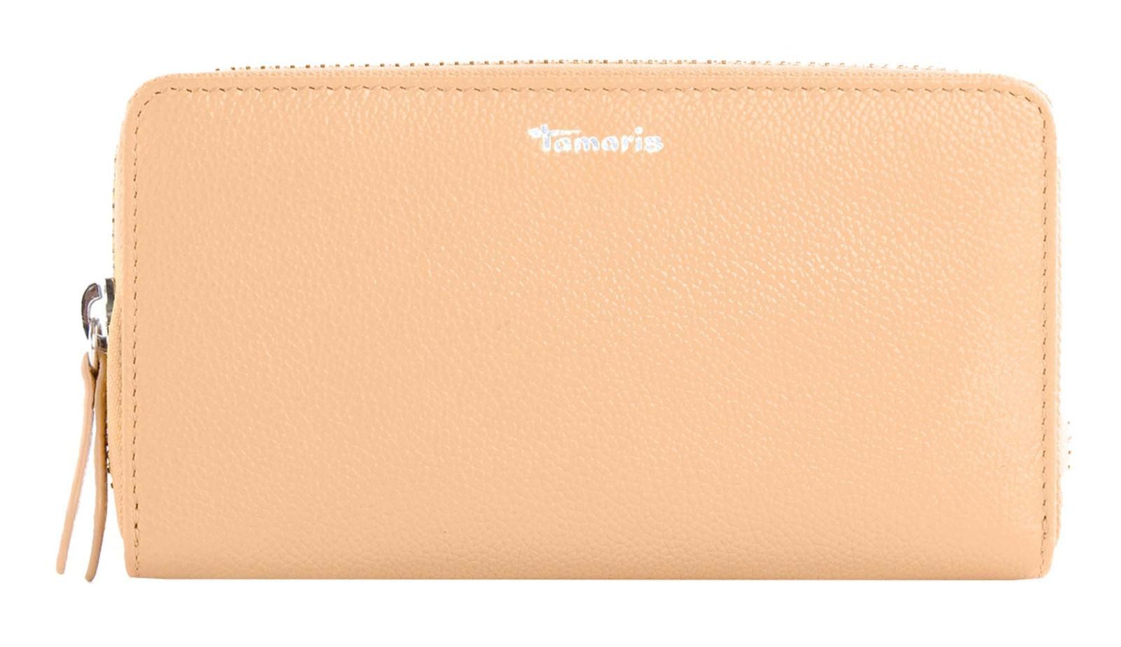 Tamaris Geldbörse Zip Around Wallet, aus echtem Leder