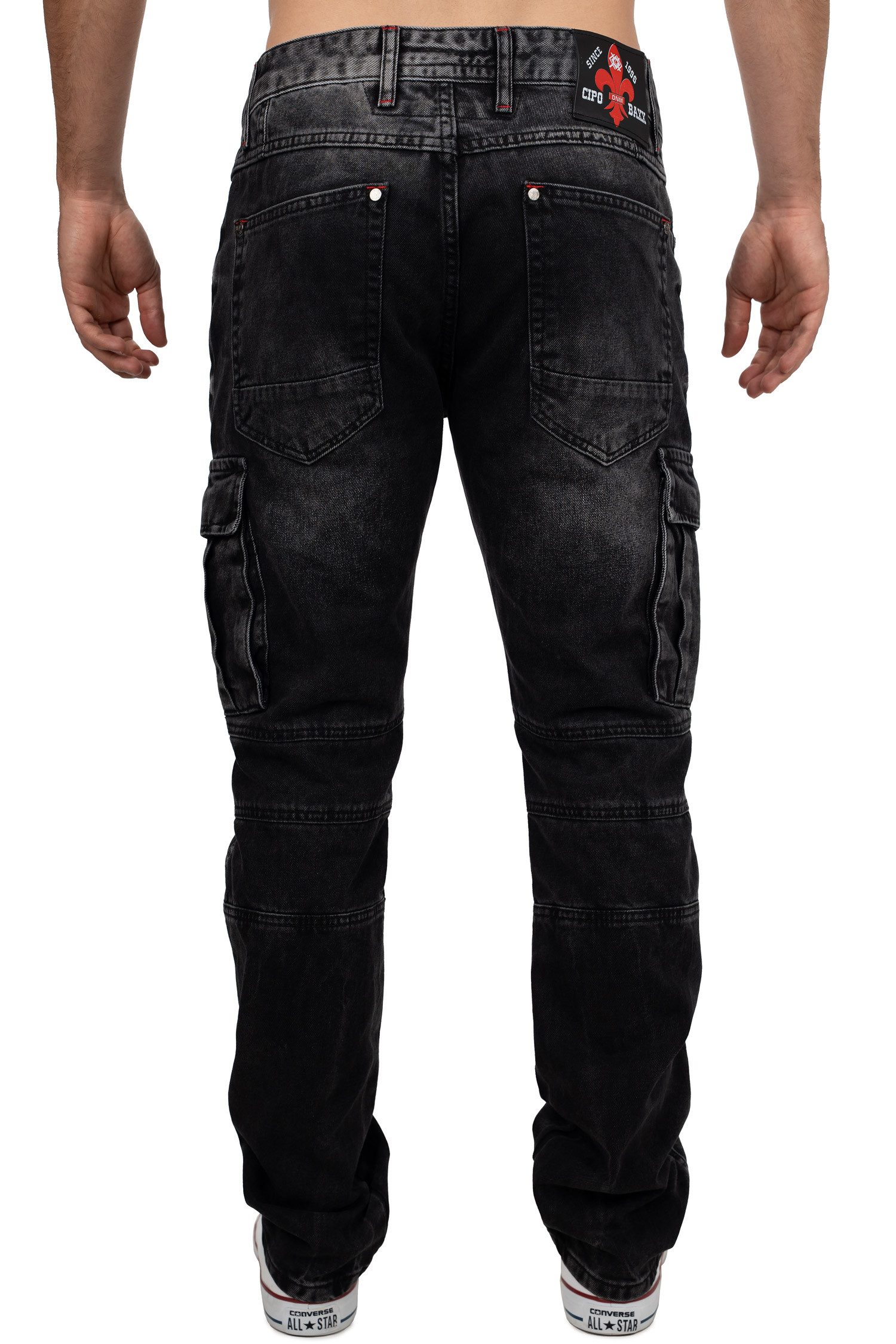 Cipo & Baxx Bikerjeans Biker Hose günstig online kaufen