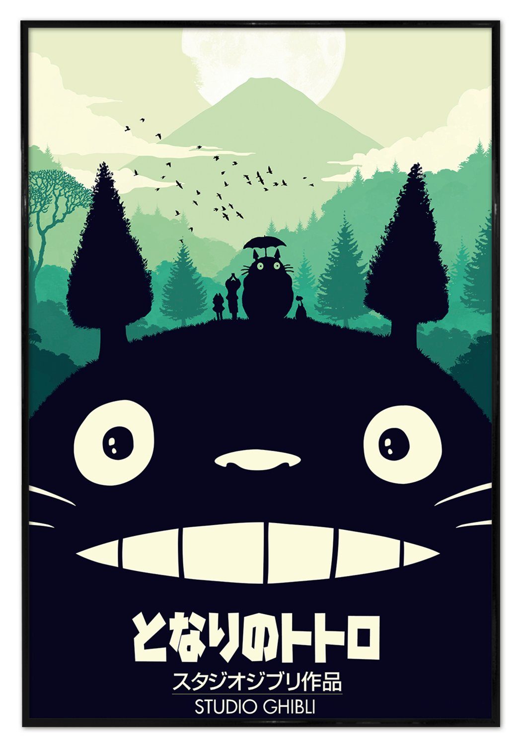 Close Up Poster My Neighbour Totoro Poster Japanese 61 x 91,5 cm