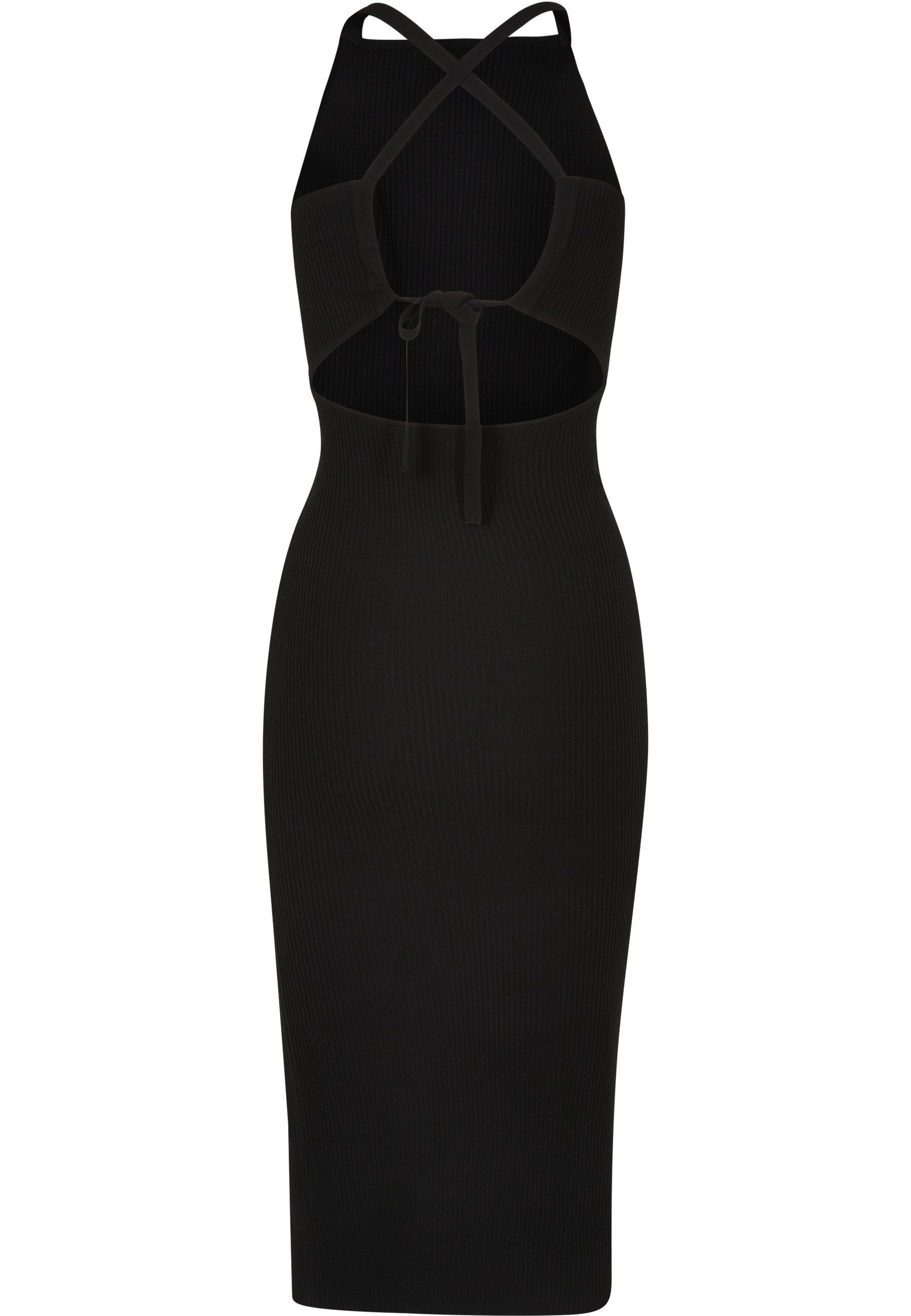 URBAN CLASSICS A-Linien-Kleid Urban Classics Damen Ladies Midi Rib Knit Crossed Back Dress (1-tlg) – Bild 2 von 5