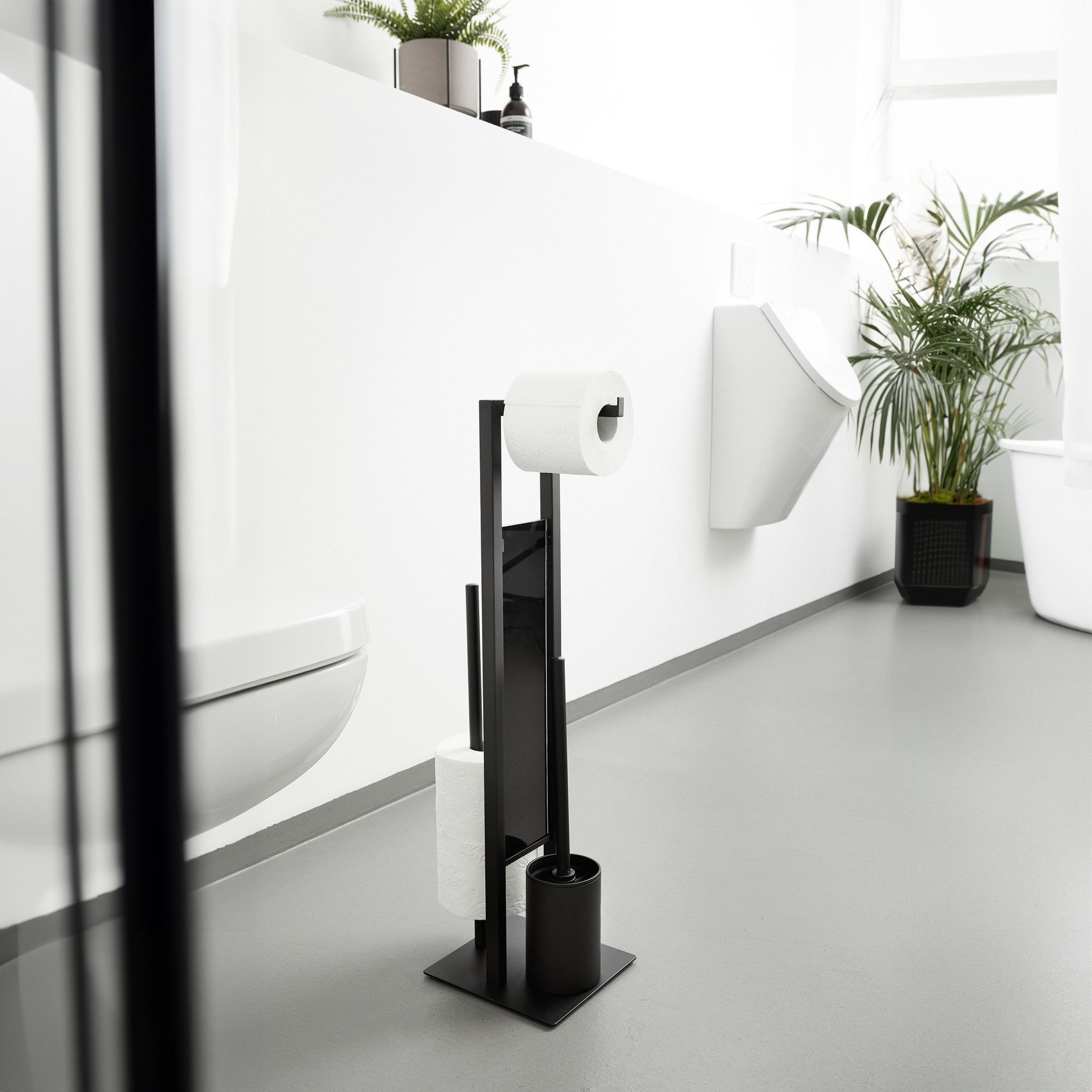 WENKO WC-Garnitur Rivalta, (Set), Toilettenpapierhalter & WC-Bürstenhalter günstig online kaufen